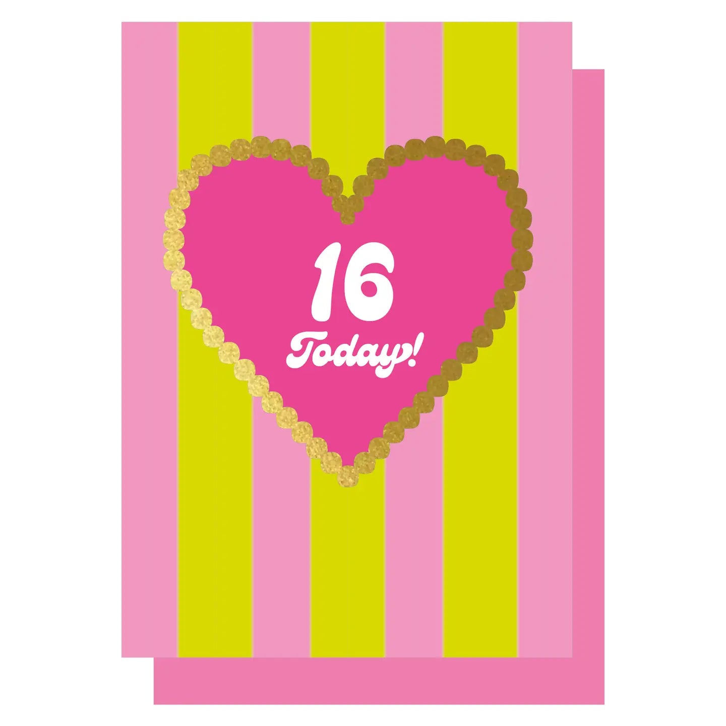 16 TODAY! | CARD BY LUCKY INK - OTHERLETTERS
