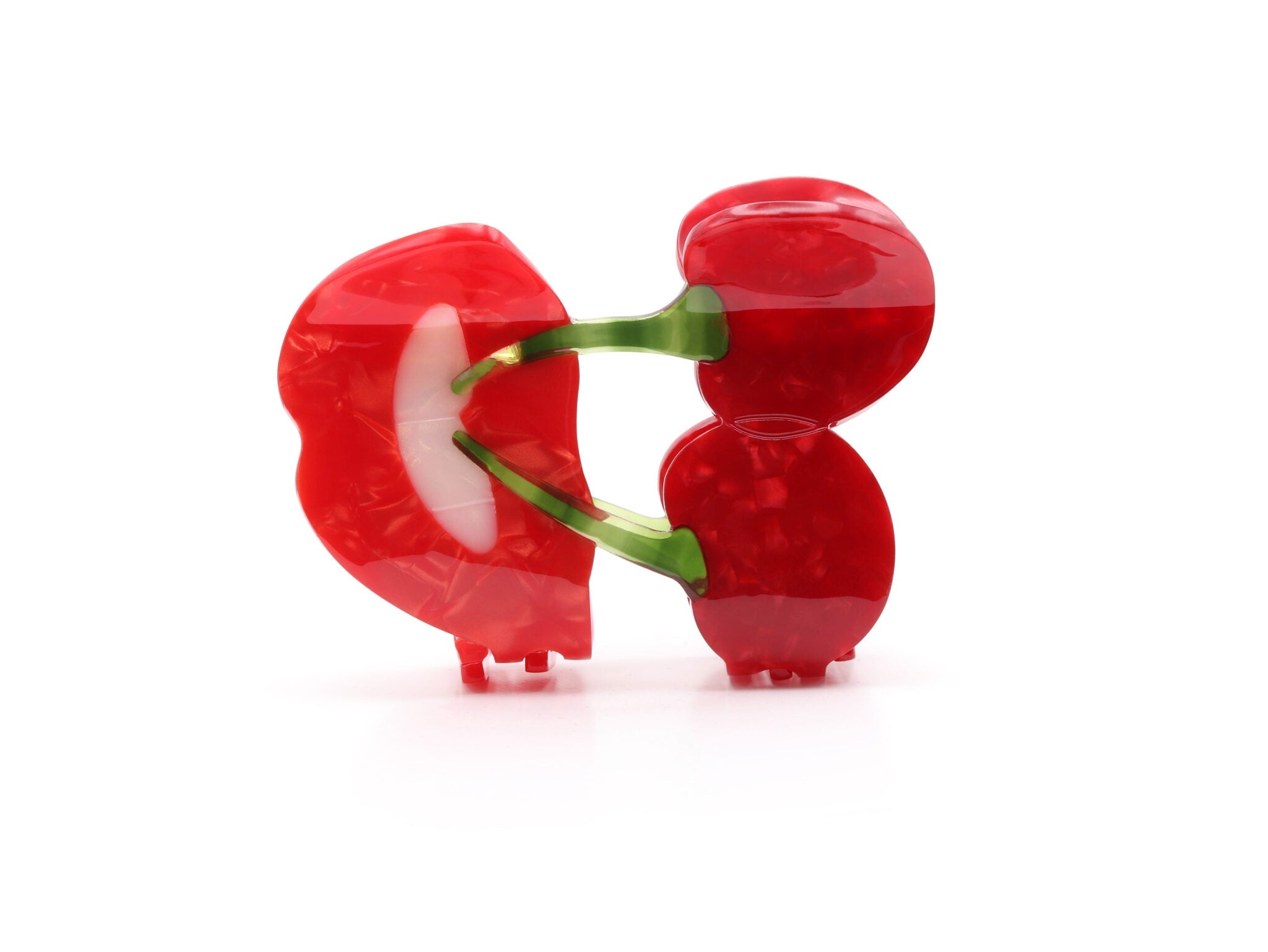 CHERRY LIPS HAIR CLAW CLIP - OTHERLETTERS