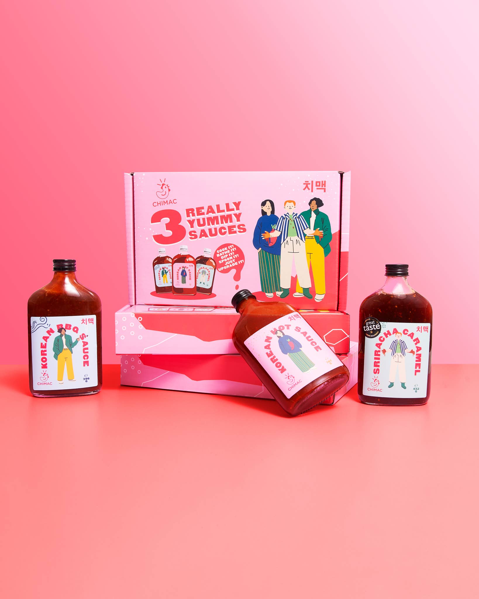 CHIMAC SAUCE THREE PACK - OTHERLETTERS