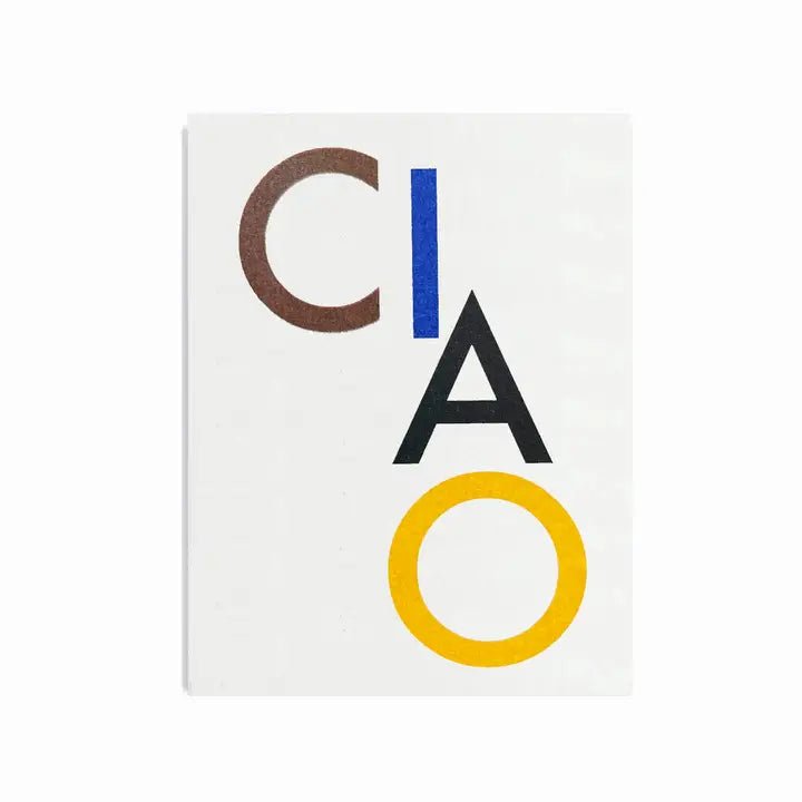 CIAO MINI CARD | CARD BY SCOUT EDITIONS - OTHERLETTERS