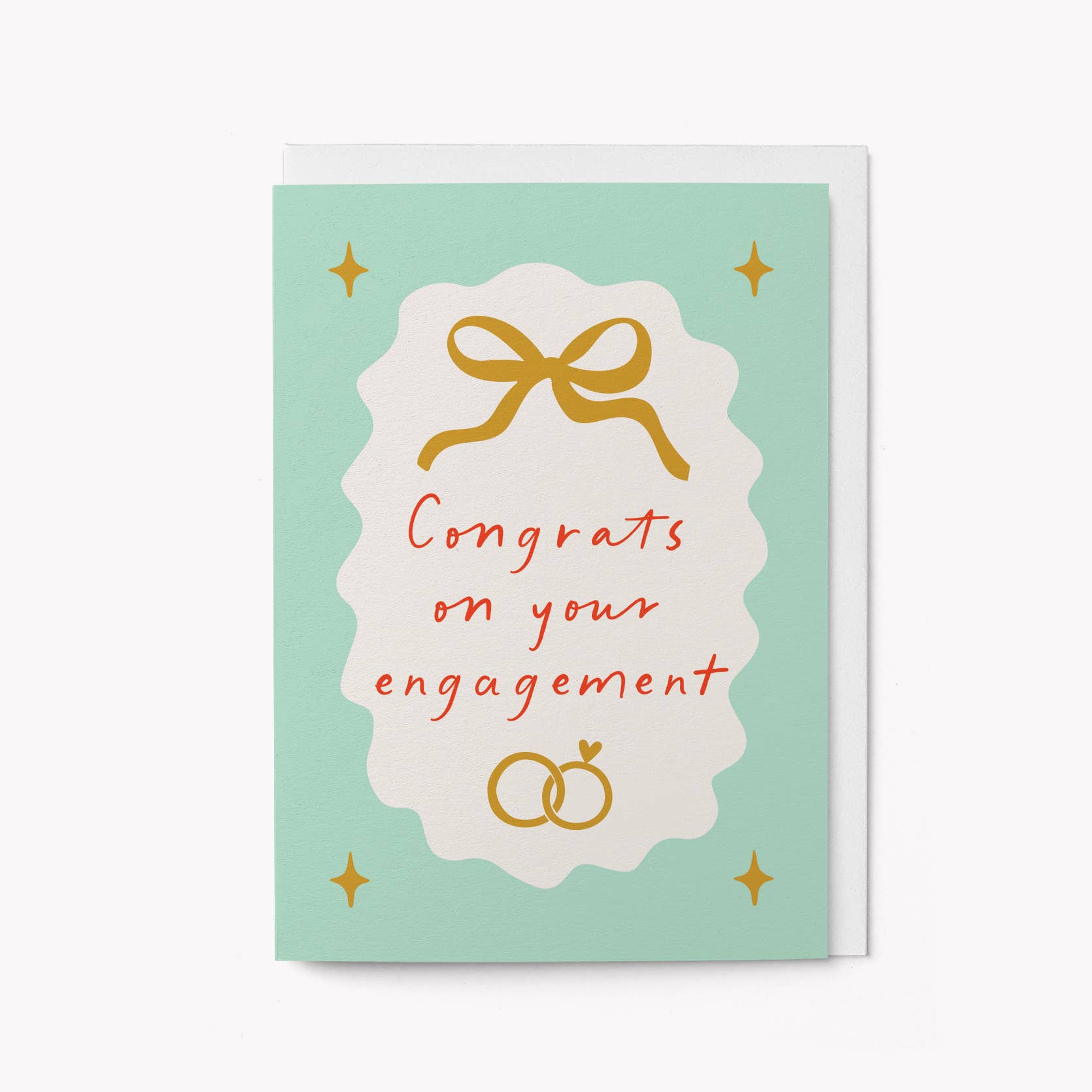 CONGRATS ON YOUR ENGAGEMENT | CARD BY GRAPHIC FACTORY - OTHERLETTERS