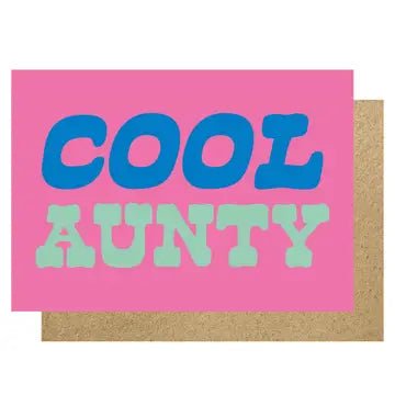 COOL AUNTY | CARD BY LUCKY INK - OTHERLETTERS