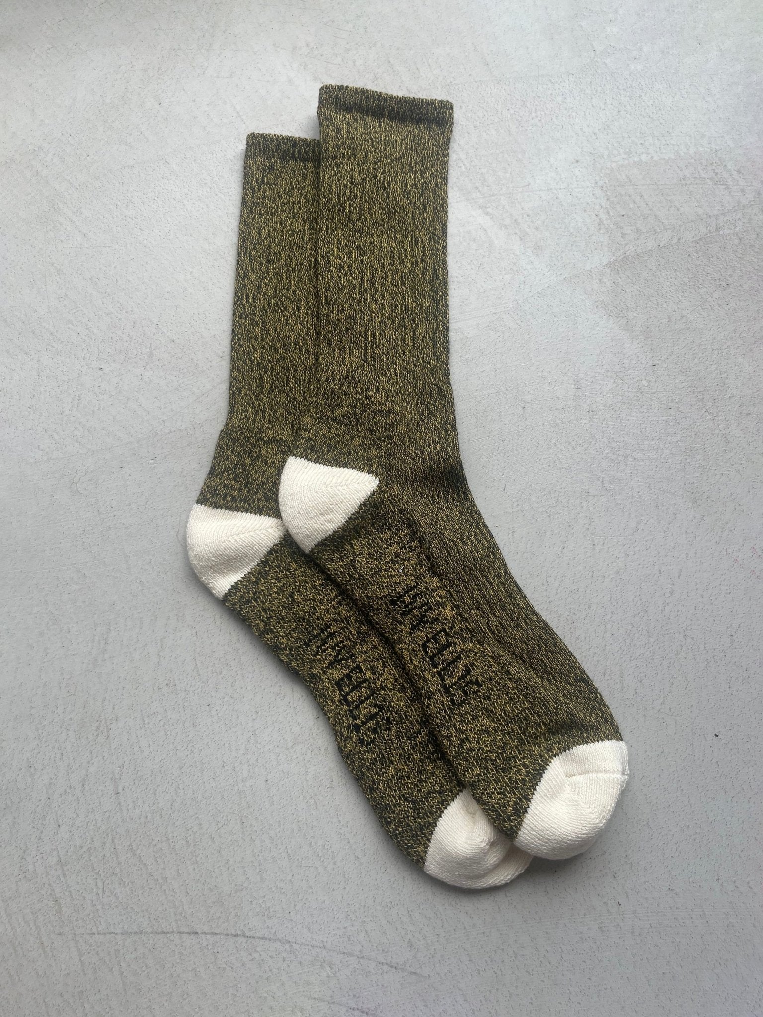THE CREEK MENS CREW LENGHT SOCKS BY IVY ELLIS - OTHERLETTERS