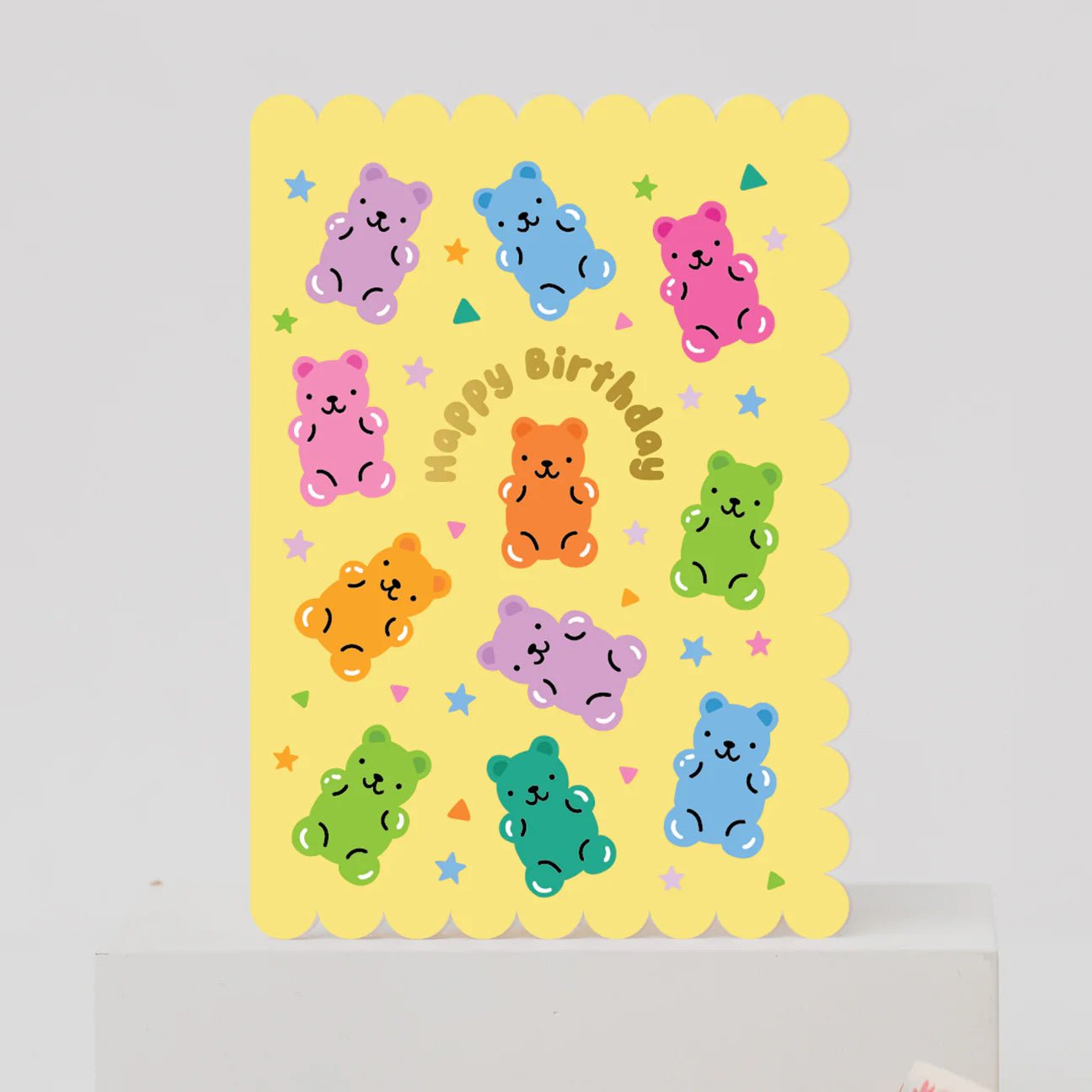 CUTE GUMMY BEARS | CARD BY MIFKINS - OTHERLETTERS