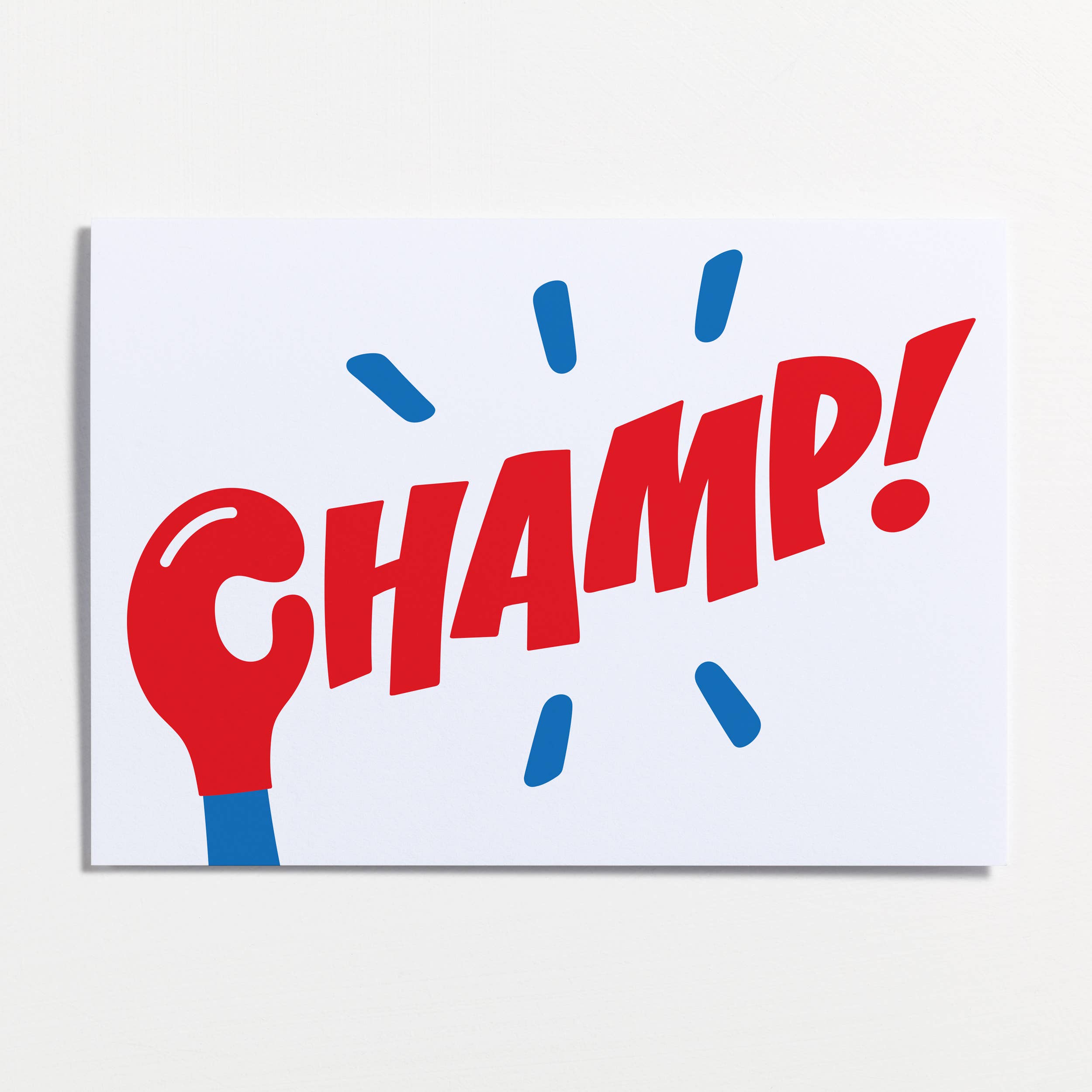 CHAMP! | CARD BY CRISPIN FINN
