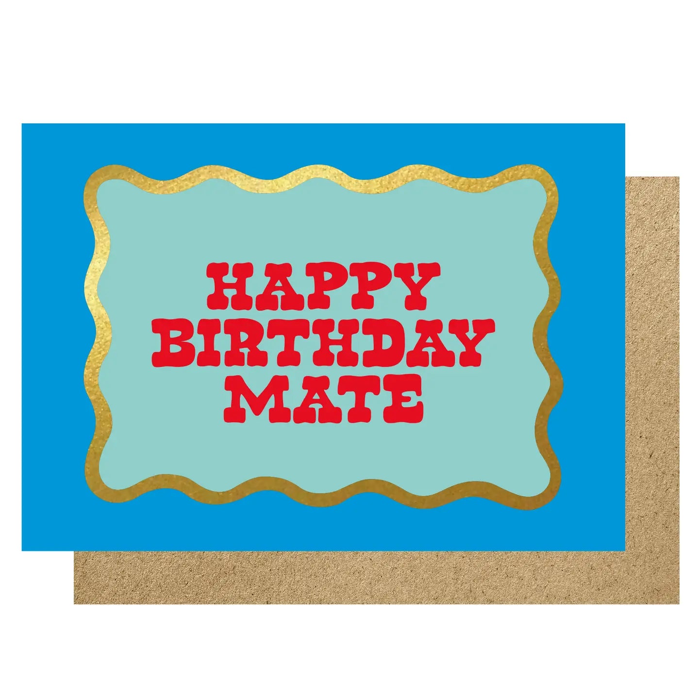 HAPPY BIRTHDAY MATE SCALLOP | CARD BY LUCKY INK - OTHERLETTERS