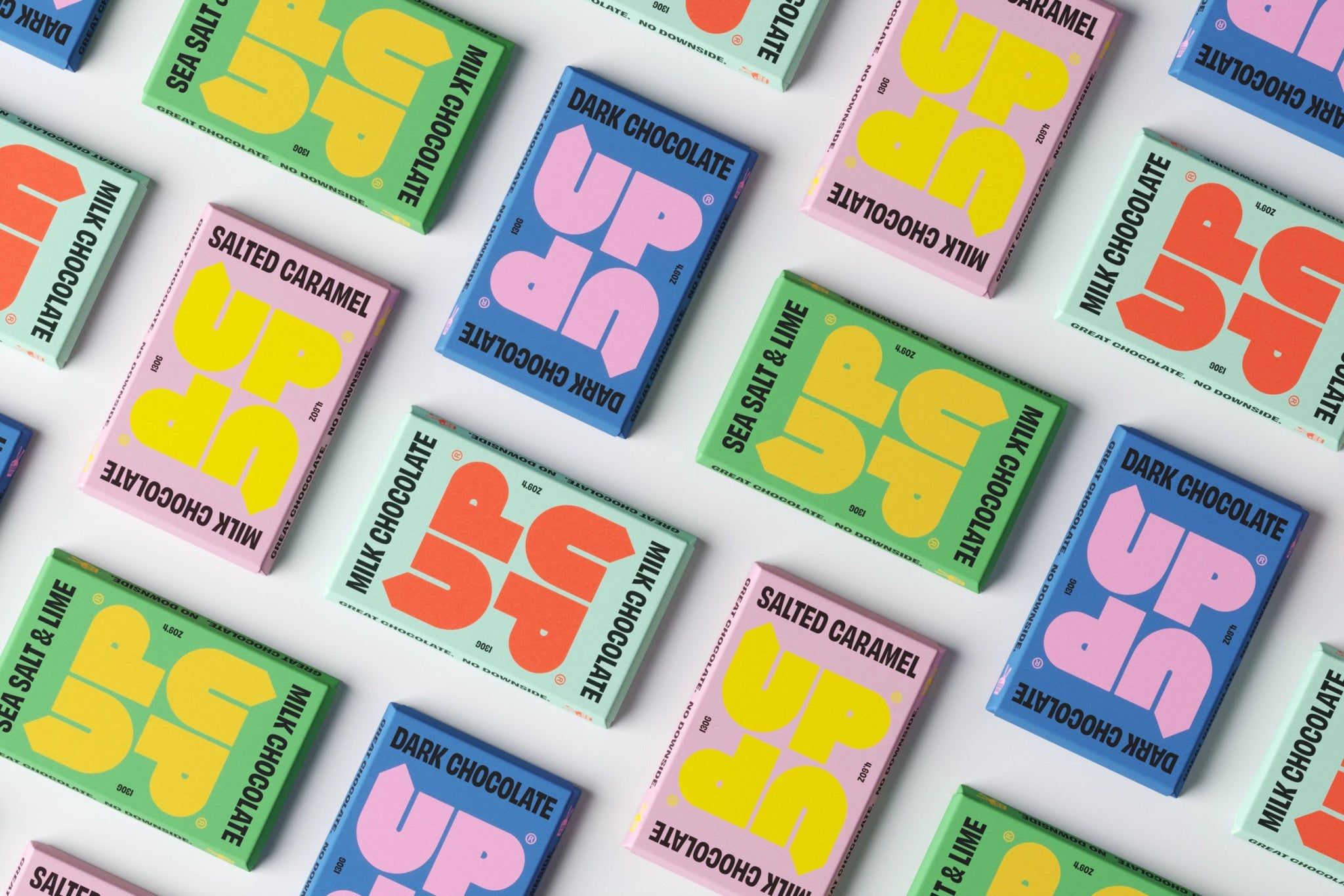 DARK CHOCOLATE BAR BY UP UP 120g - OTHERLETTERS