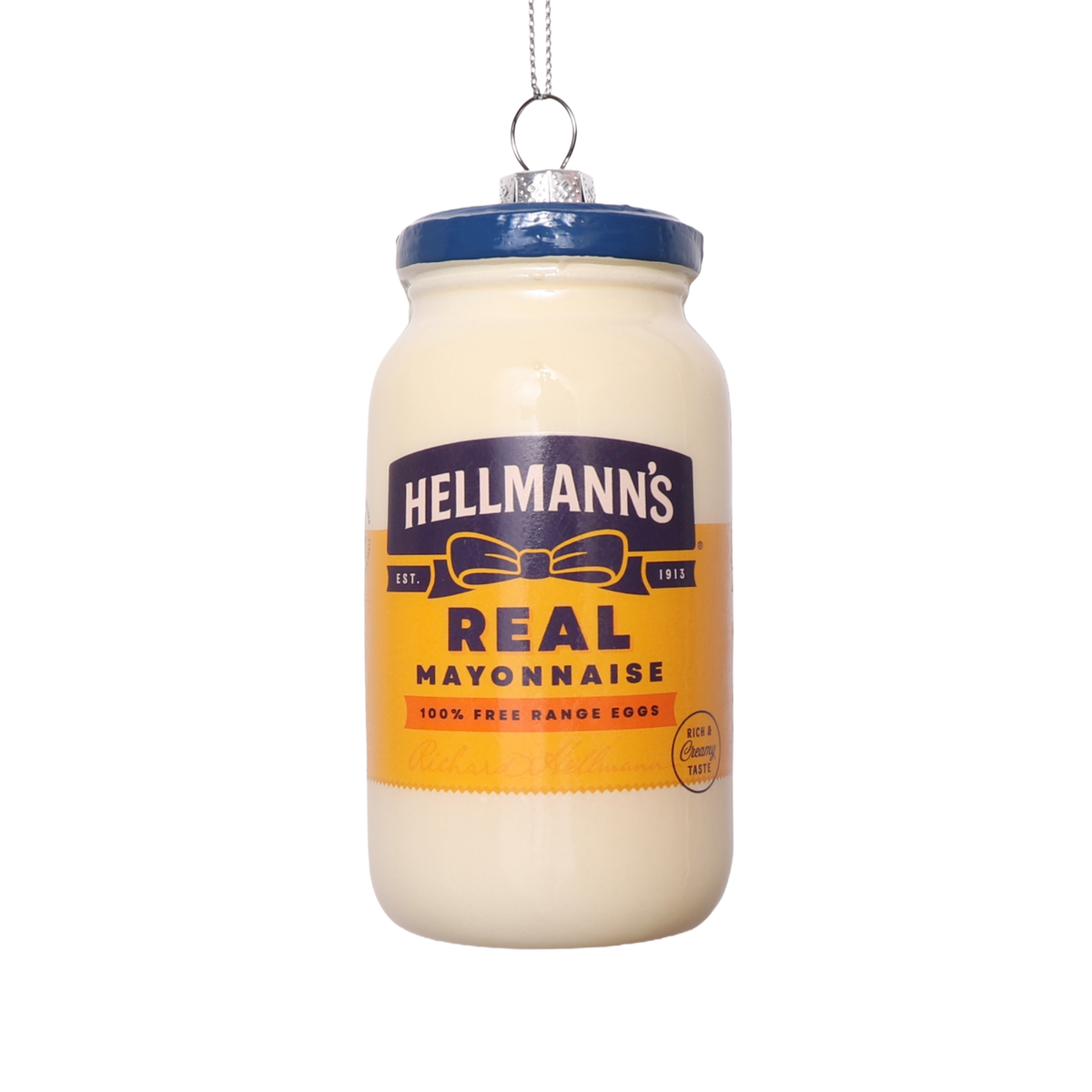 Hellmann's mayonnaise jar glass tree decoration by studio THIE