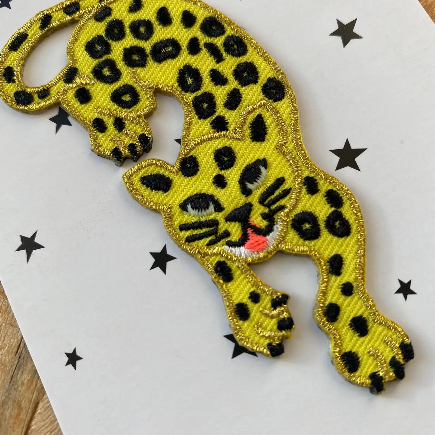 IRON ON PATCH | LEAP LEOPARD - OTHERLETTERS