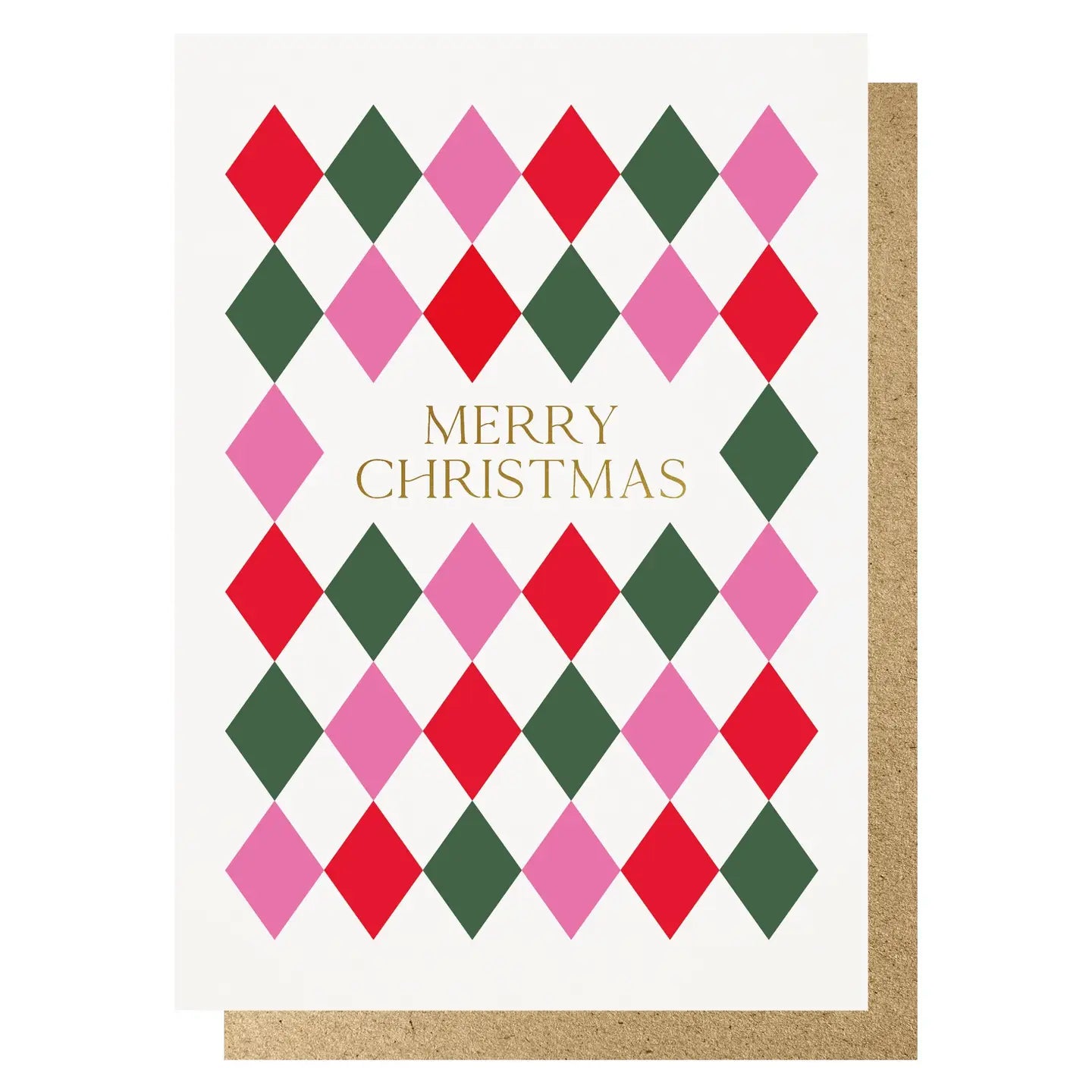MERRY CHRISTMAS (DIAMONDS) | CARD BY LUCKY INK - OTHERLETTERS