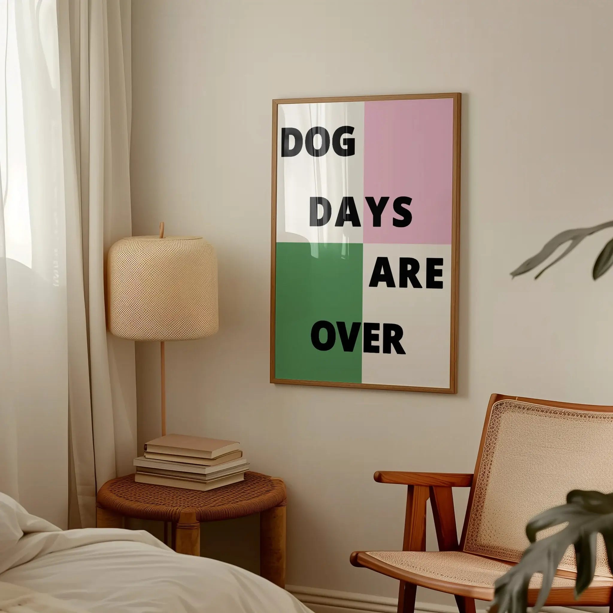 DOG DAYS ARE OVER A4 PRINT | FANCLUB PRINTS - OTHERLETTERS