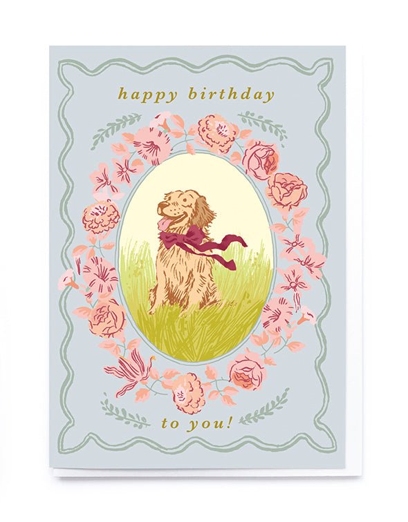 DOG ON GRASS BIRTHDAY | CARD BY NOI - OTHERLETTERS