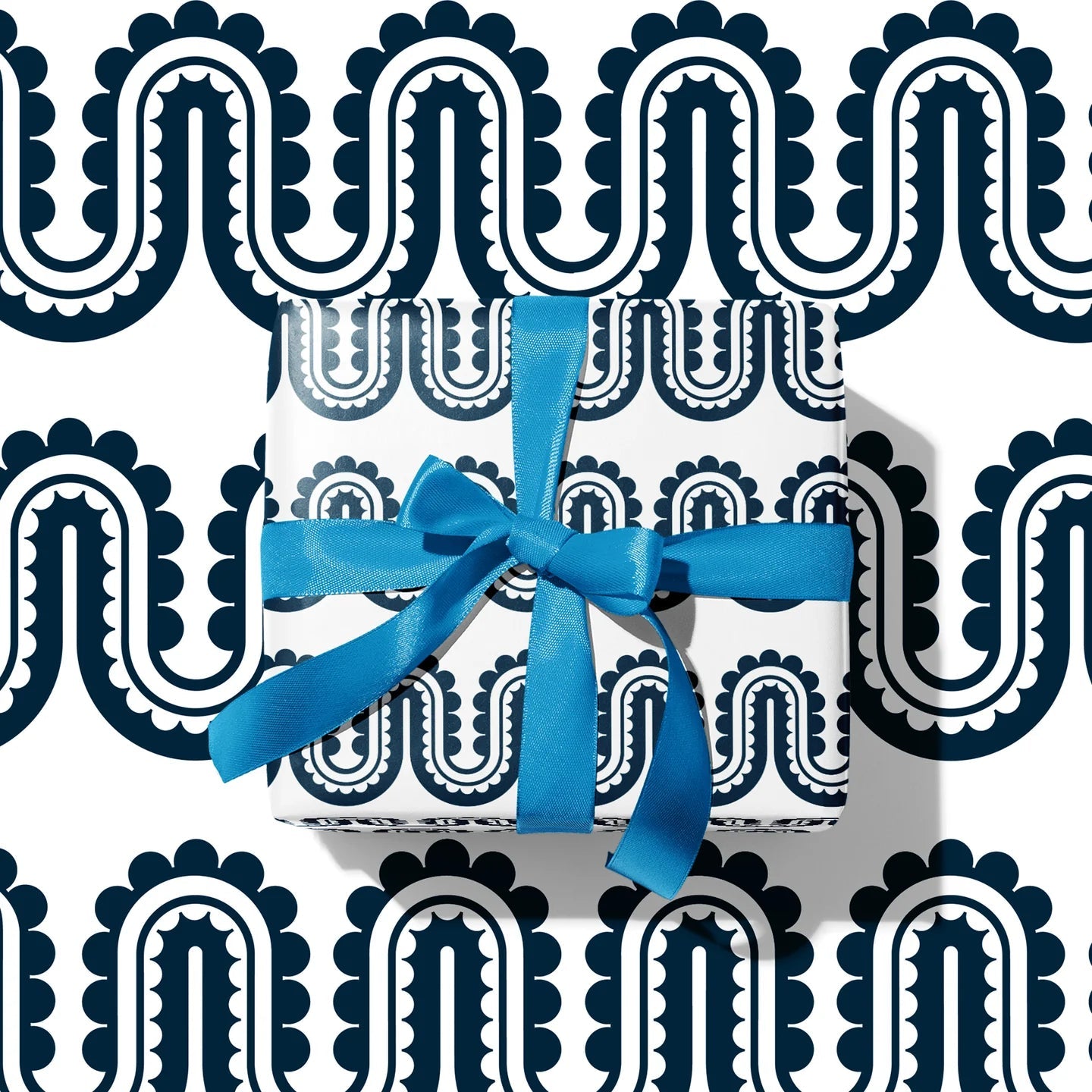 DOUBLE SIDED NESSIE GIFT WRAP | 3 SHEETS ROLLED - OTHERLETTERS