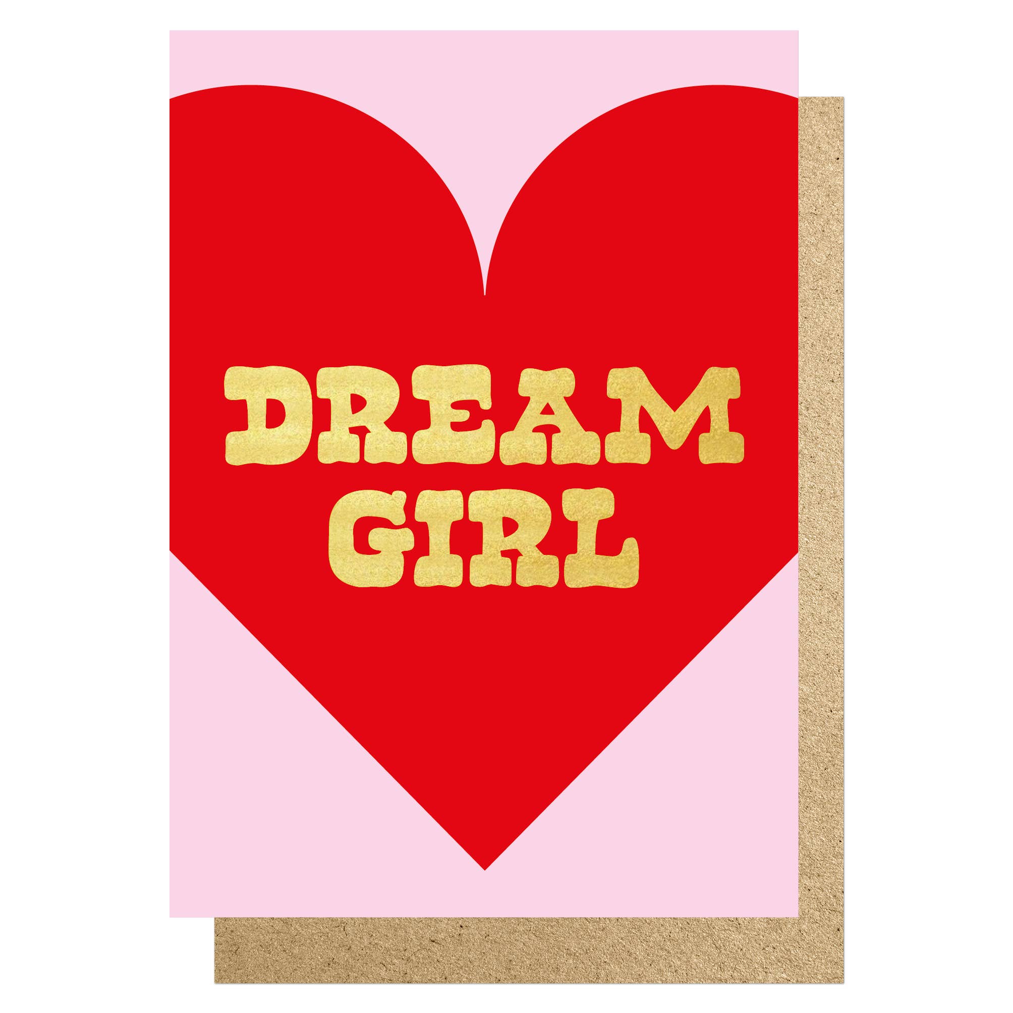DREAM GIRL HEART | CARD BY LUCKY INK - OTHERLETTERS