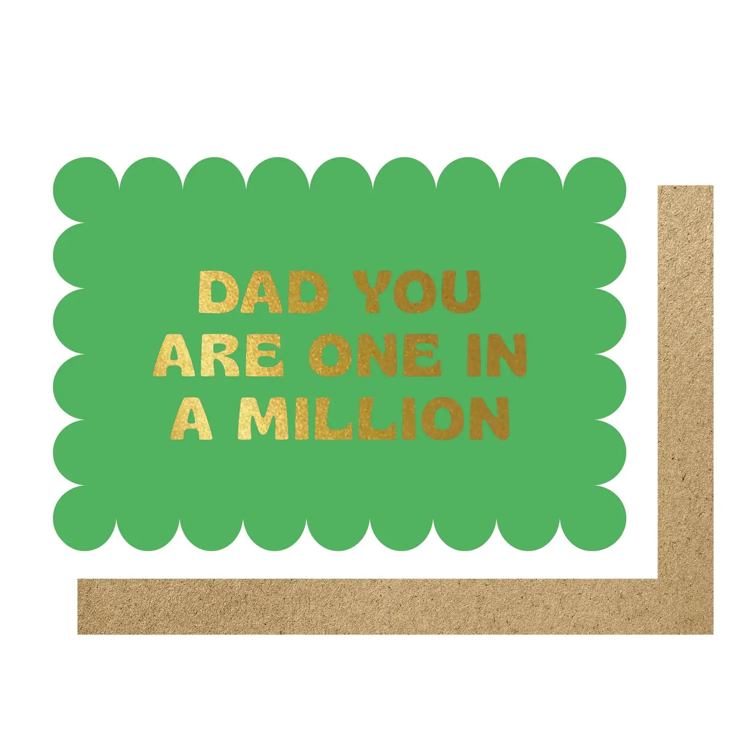DAD YOU ARE ONE IN A MILLION | CARD BY LUCKY INK - OTHERLETTERS