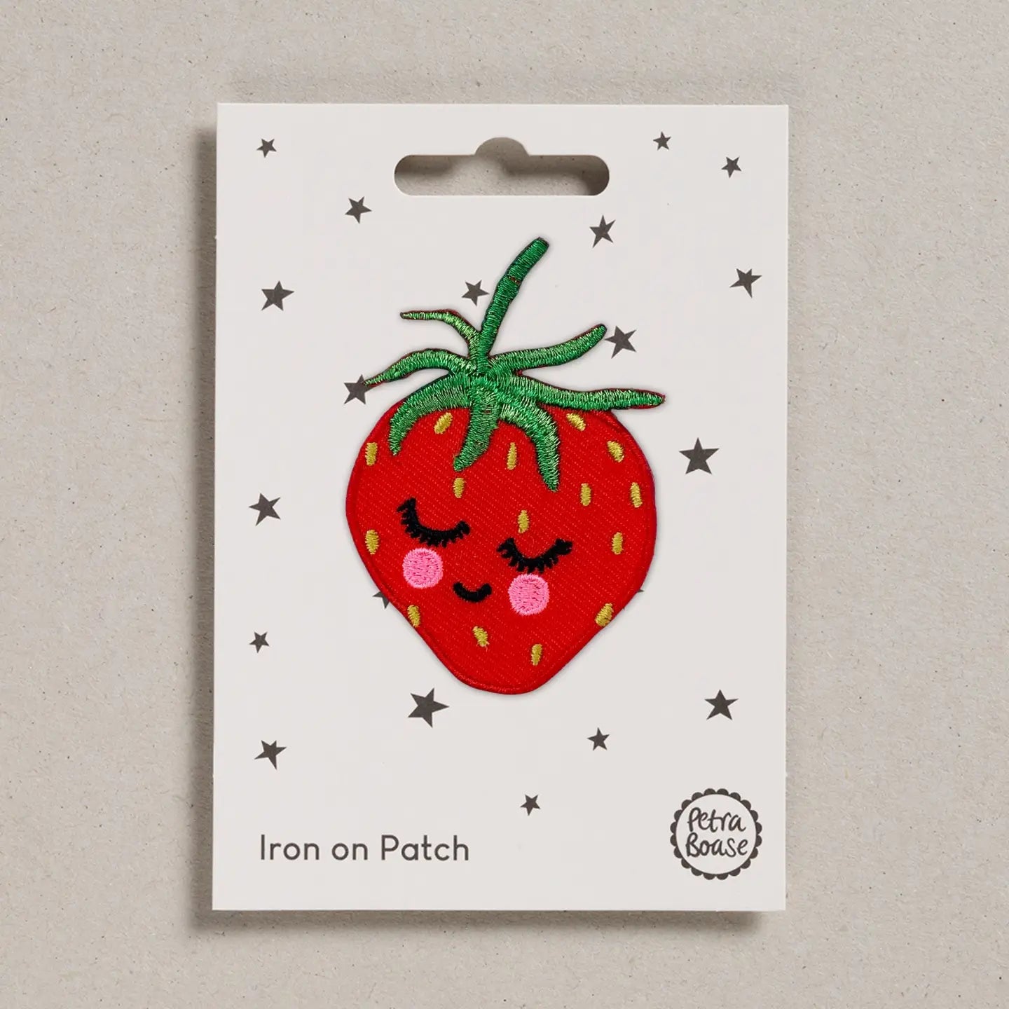 IRON ON PATCH | STRAWBERRY - OTHERLETTERS
