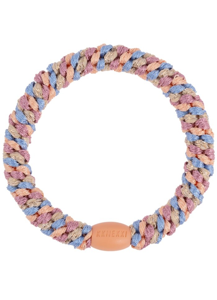 KKNEKKI HAIRBAND | PEACH BLUE GLITTER - OTHERLETTERS