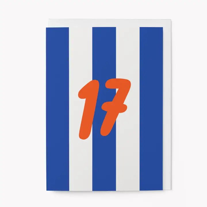 AGE 17 | CARD BY GRAPHIC FACTORY - OTHERLETTERS