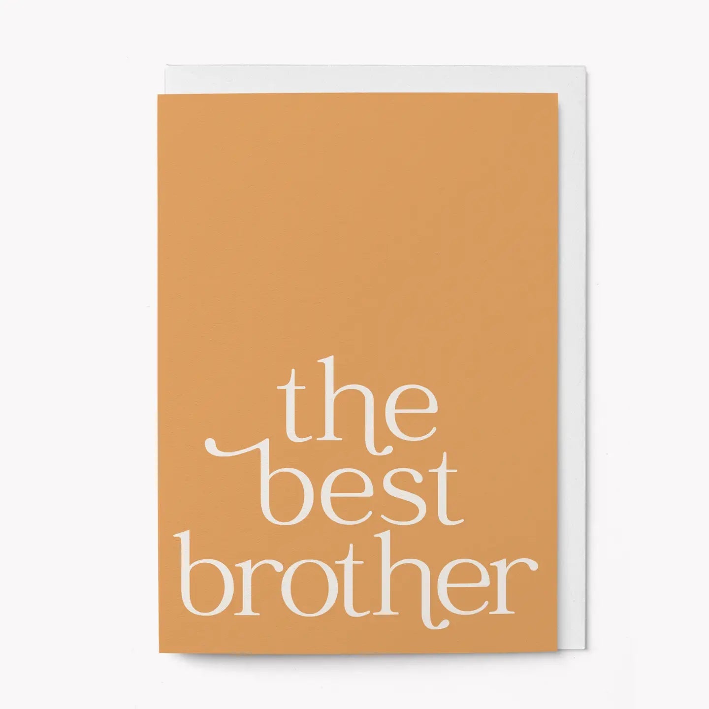 THE BEST BROTHER | CARD BY GRAPHIC FACTORY - OTHERLETTERS