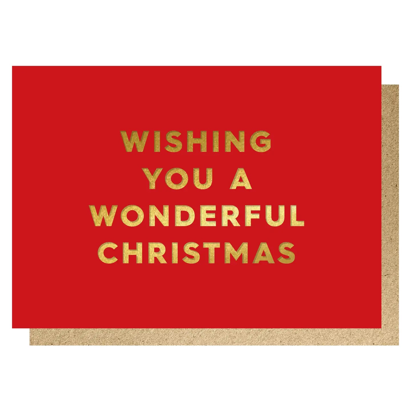 WISHING YOU A WONDERFUL CHRISTMAS | CARD BY LUCKY INK - OTHERLETTERS