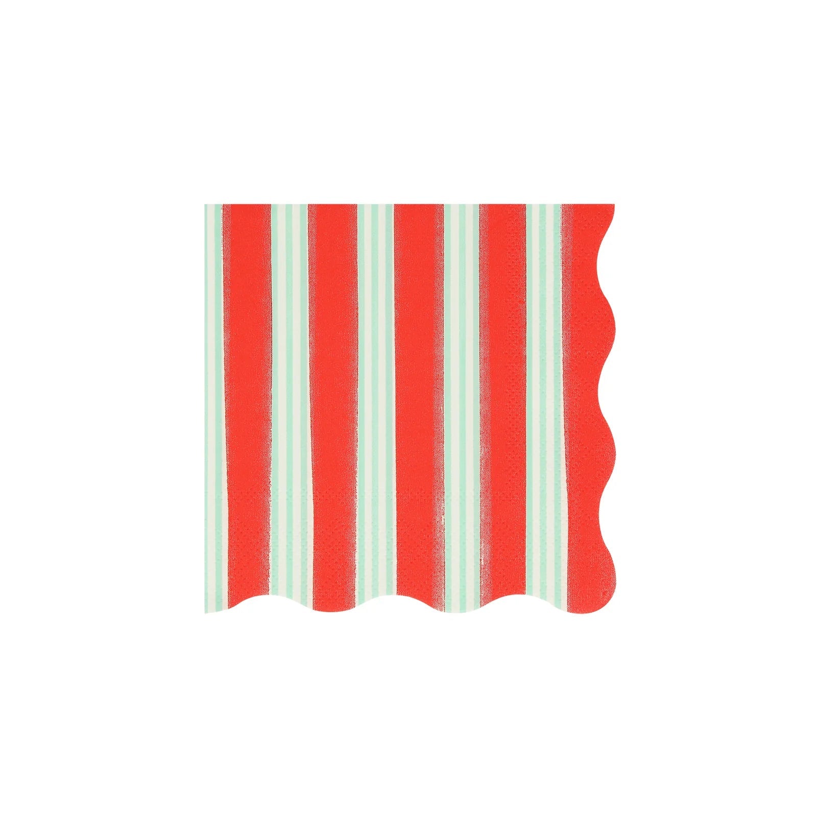 FESTIVE MIXED STRIPED NAPKINS - OTHERLETTERS