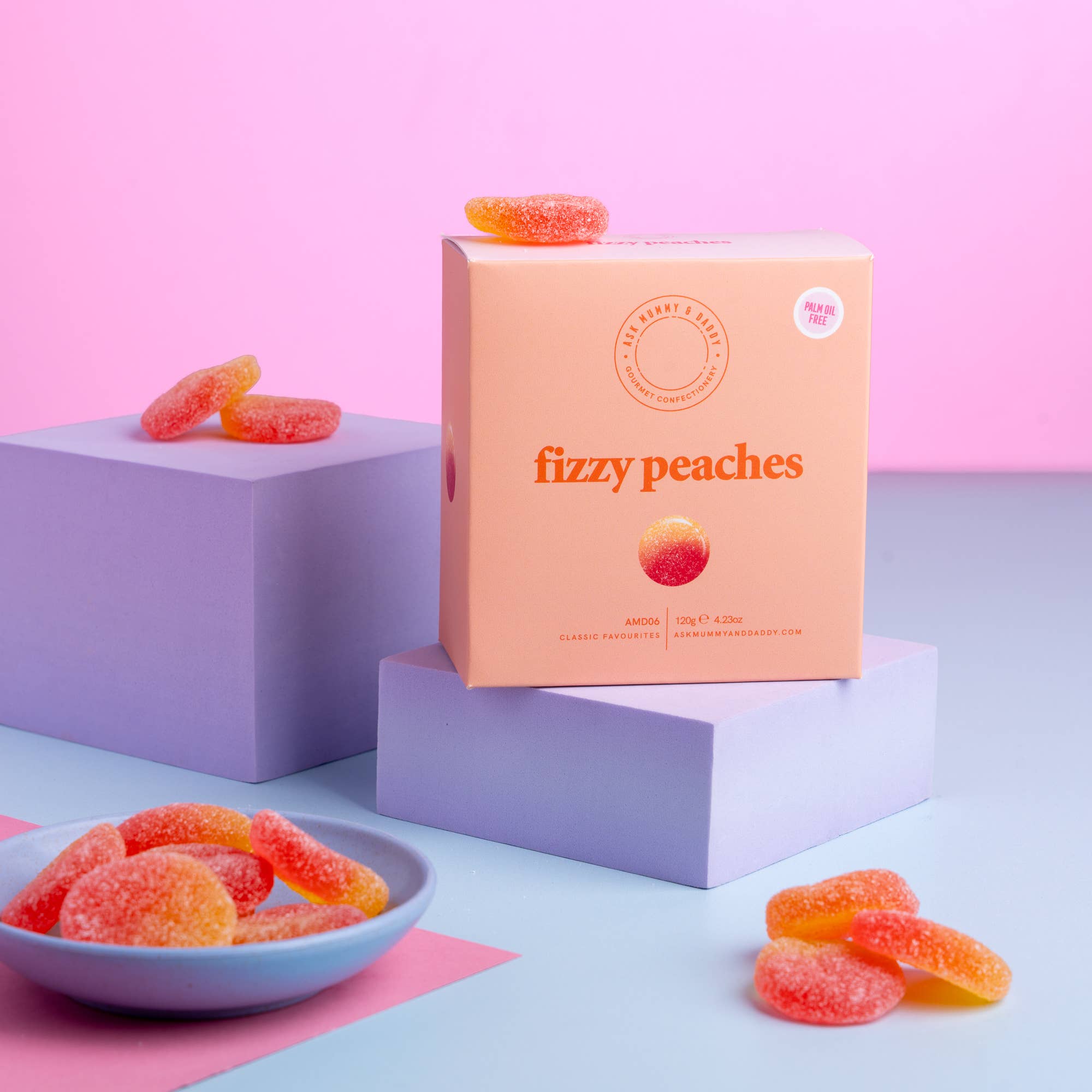 FIZZY PEACHES GIFTBOX - OTHERLETTERS