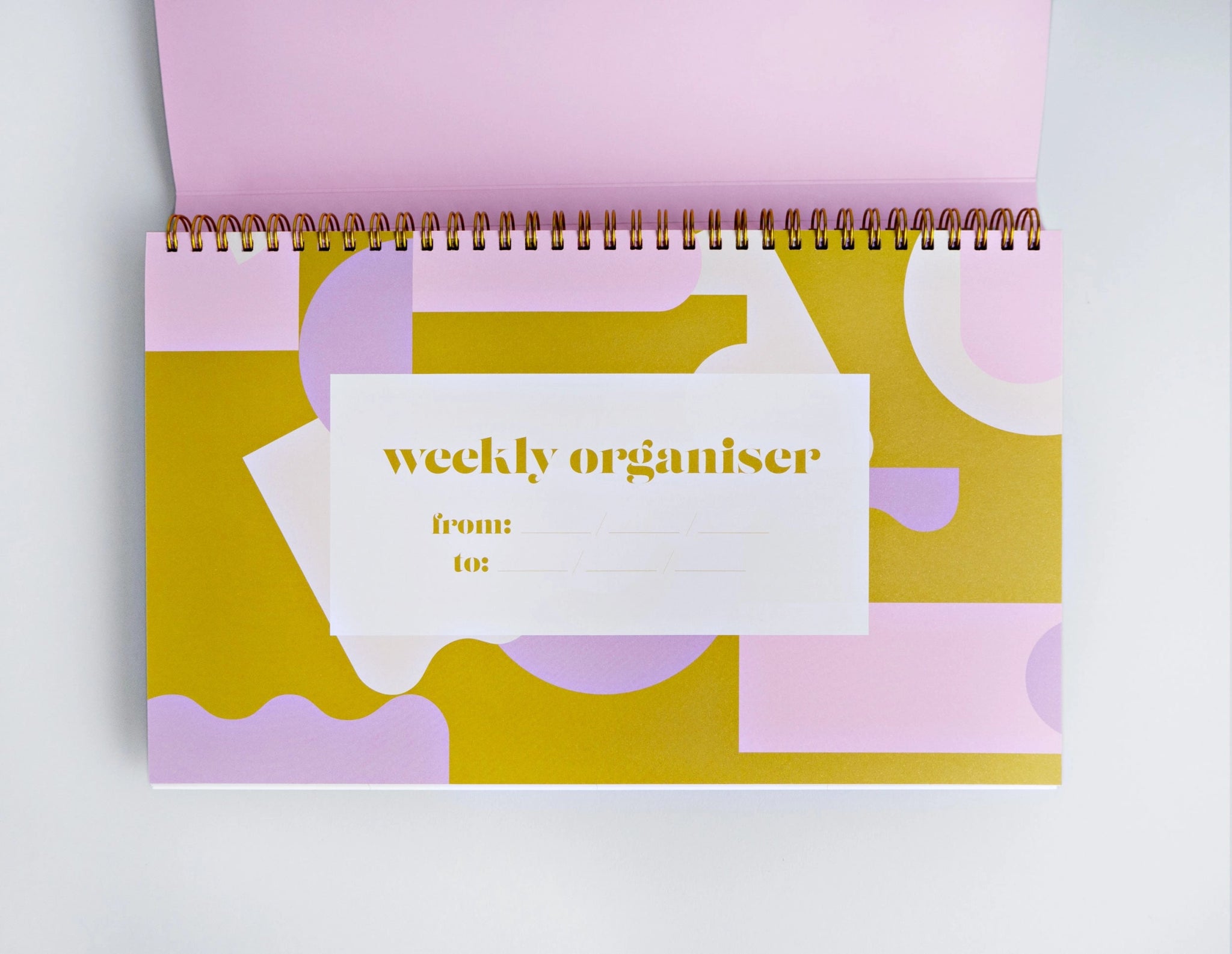 FLORA WEEKLY ORGANISER BOOK | BY THE COMPLETIST - OTHERLETTERS
