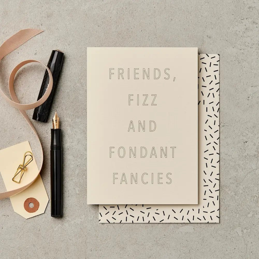 FONDANT FANCIES BIRTHDAY | CARD BY KATIE LEAMON - OTHERLETTERS