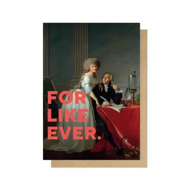 FOR LIKE EVER | CARD BY EAST END PRINTS - OTHERLETTERS