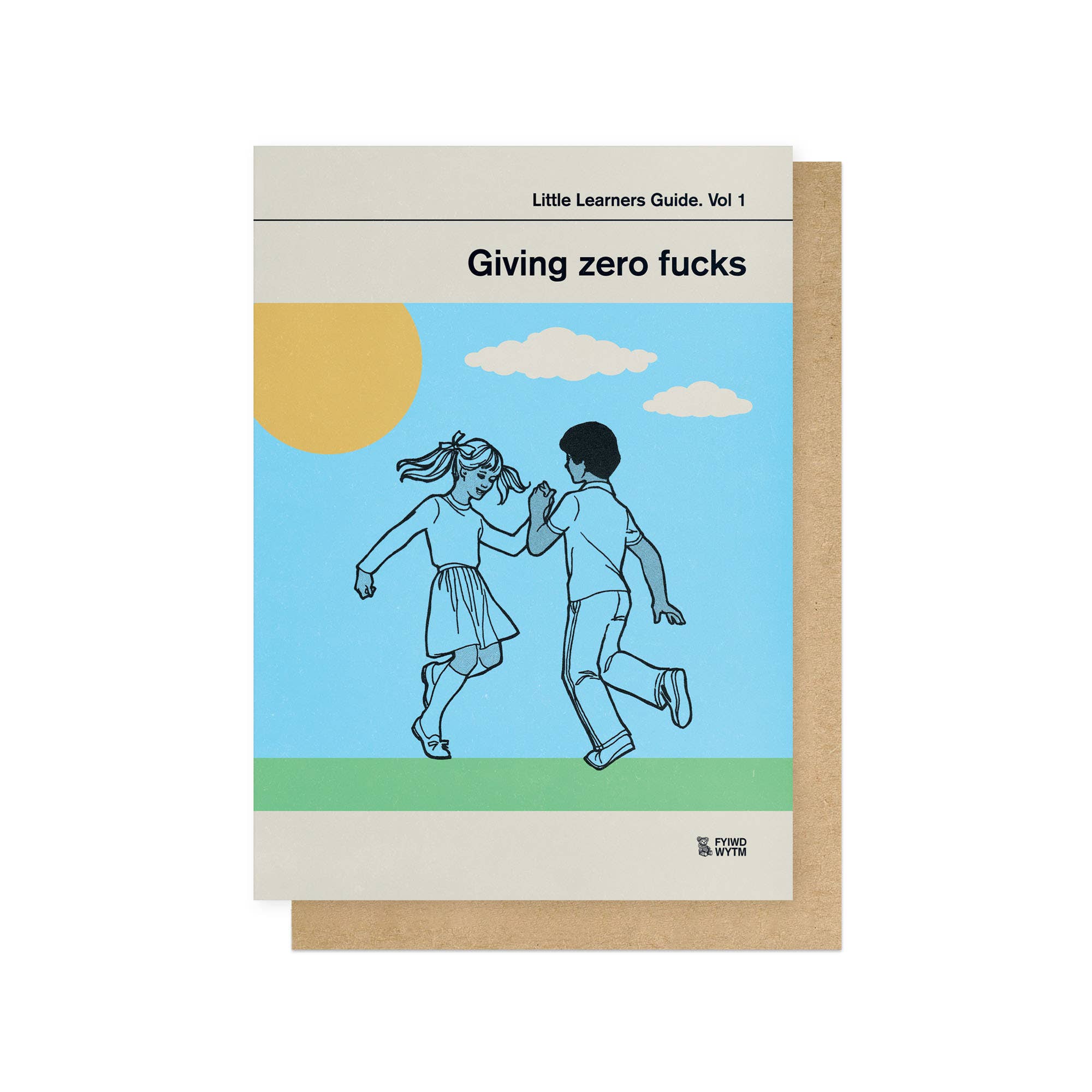 GIVING ZERO FUCKS | CARD BY EAST END PRINTS - OTHERLETTERS