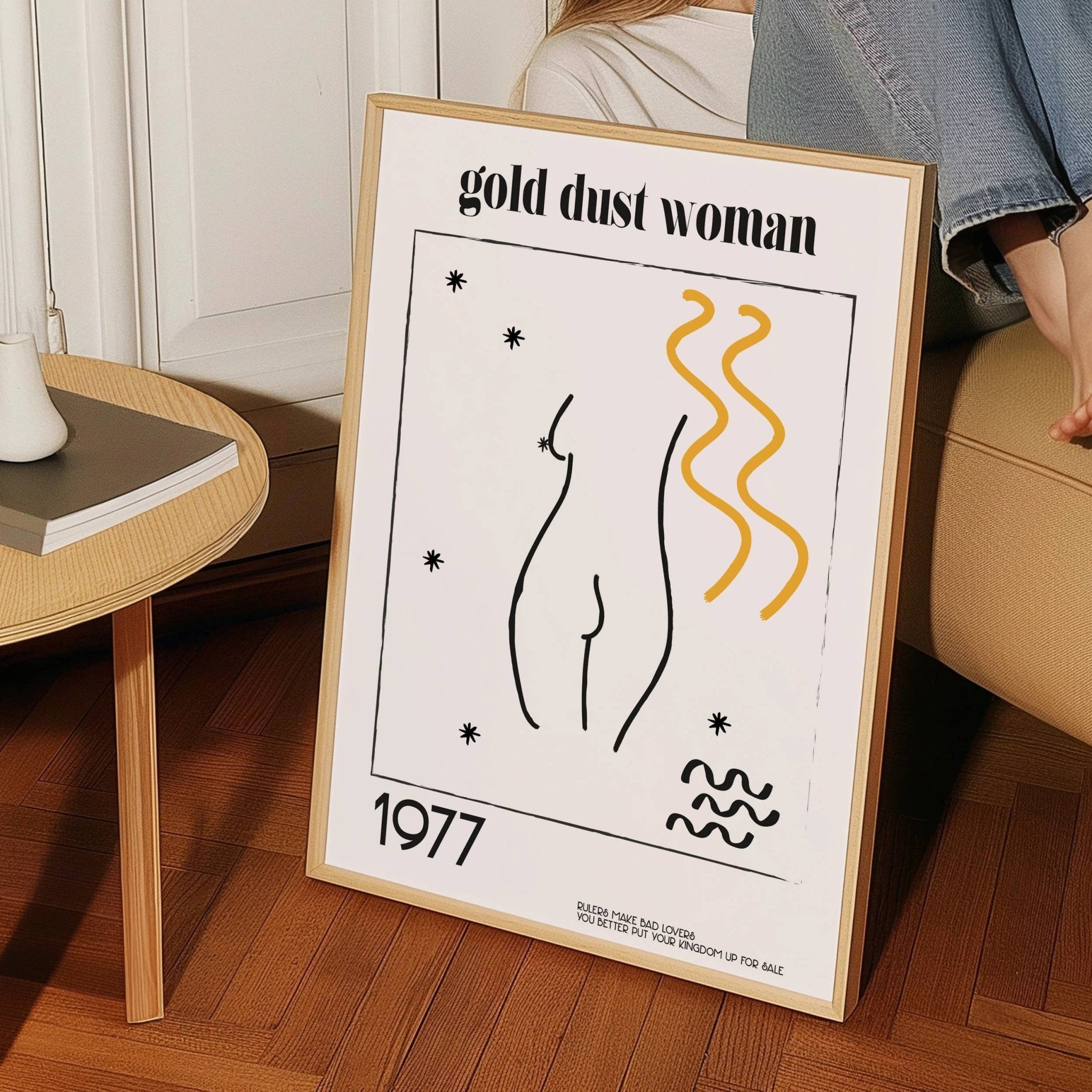 GOLD DUST WOMAN A4 PRINT | FANCLUB PRINTS| - OTHERLETTERS