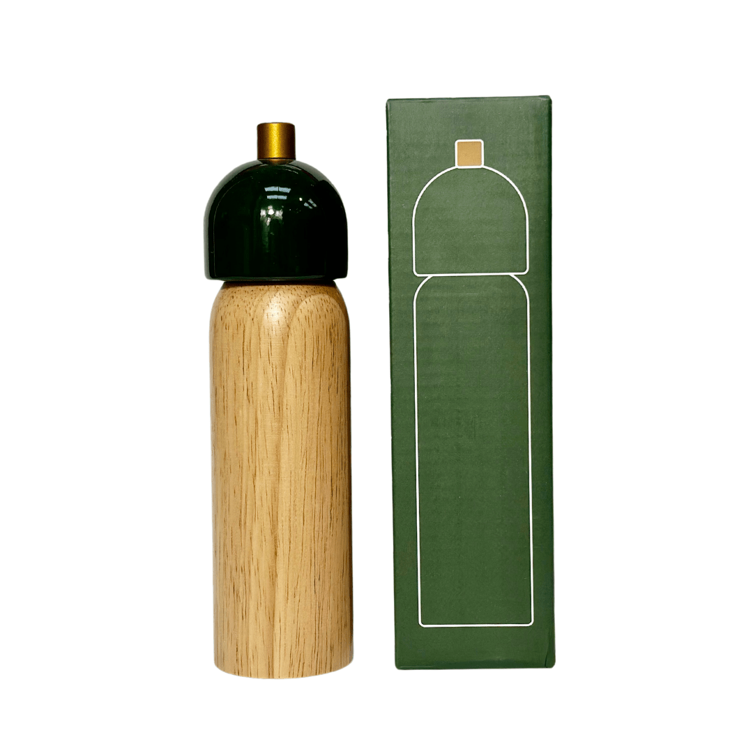 GREEN & GOLD SALT & PEPPER GRINDER | MEDIUM - OTHERLETTERS