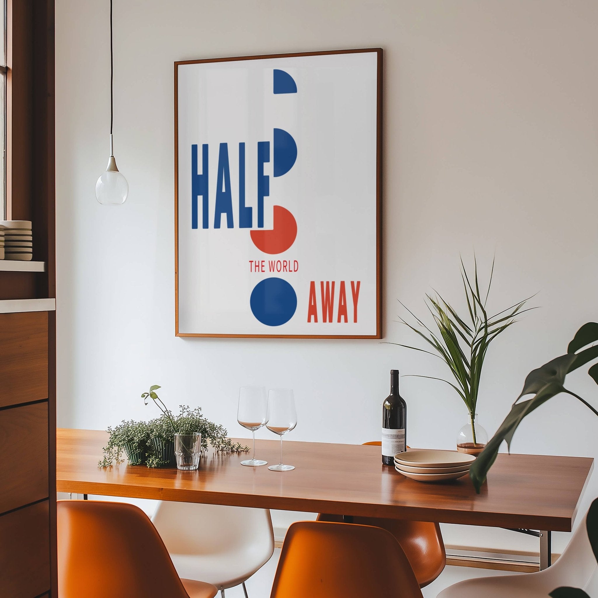 HALF THE WORLD AWAY A4 PRINT | FANCLUB PRINTS - OTHERLETTERS