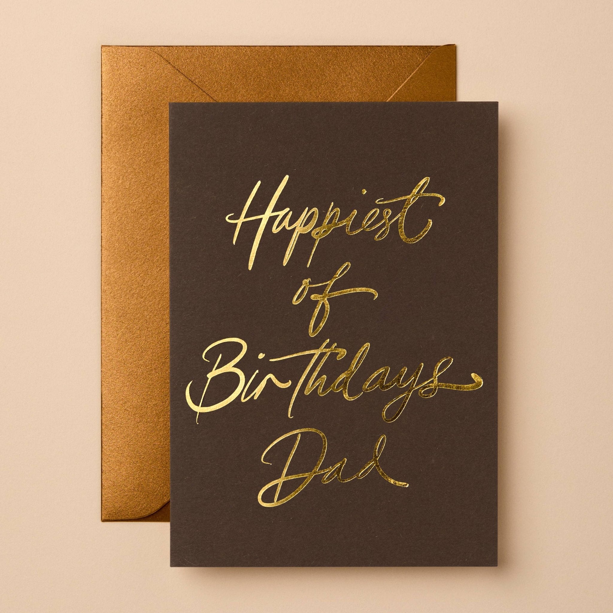 HAPPIEST OF BIRTHDAYS DAD | CARD BY GABRIELLE & CELINE - OTHERLETTERS