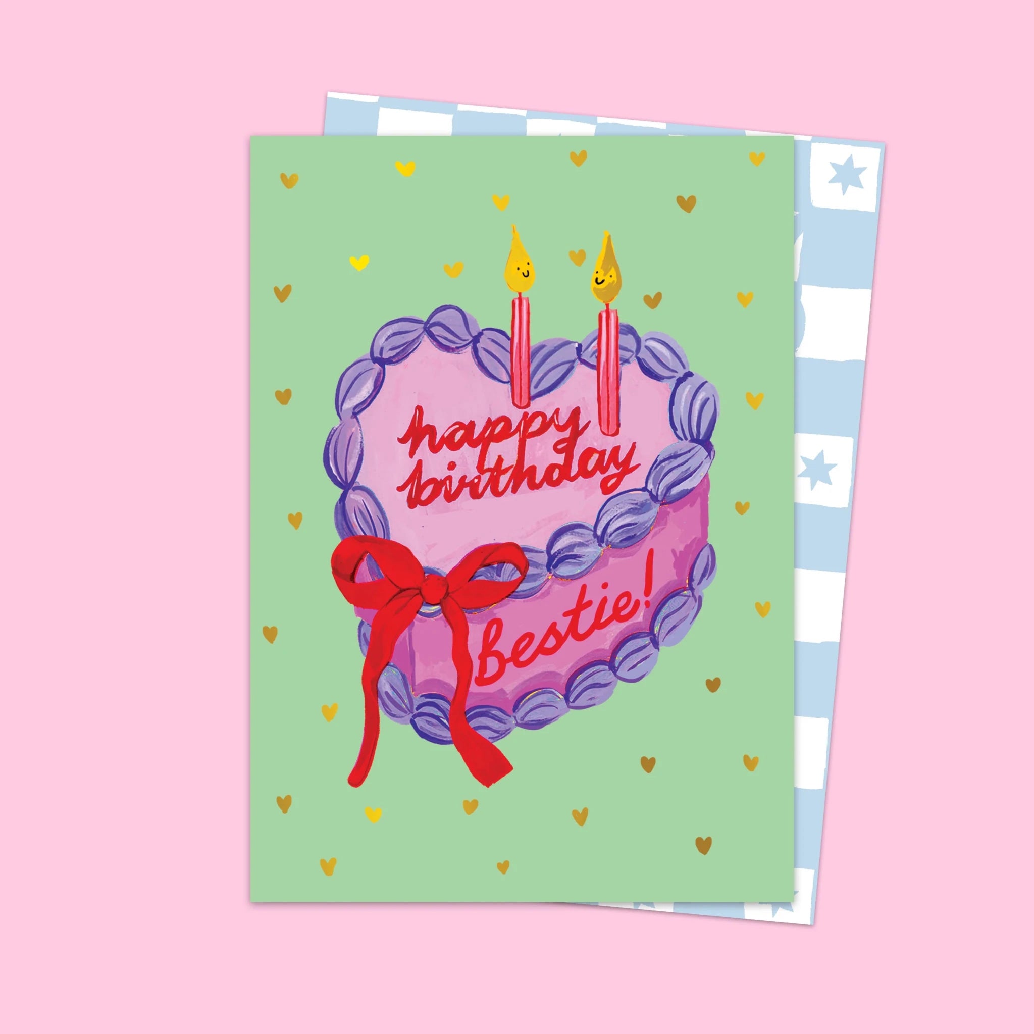 HAPPY BIRTHDAY BESTIE | CARD BY ELEANOR BOWMER - OTHERLETTERS