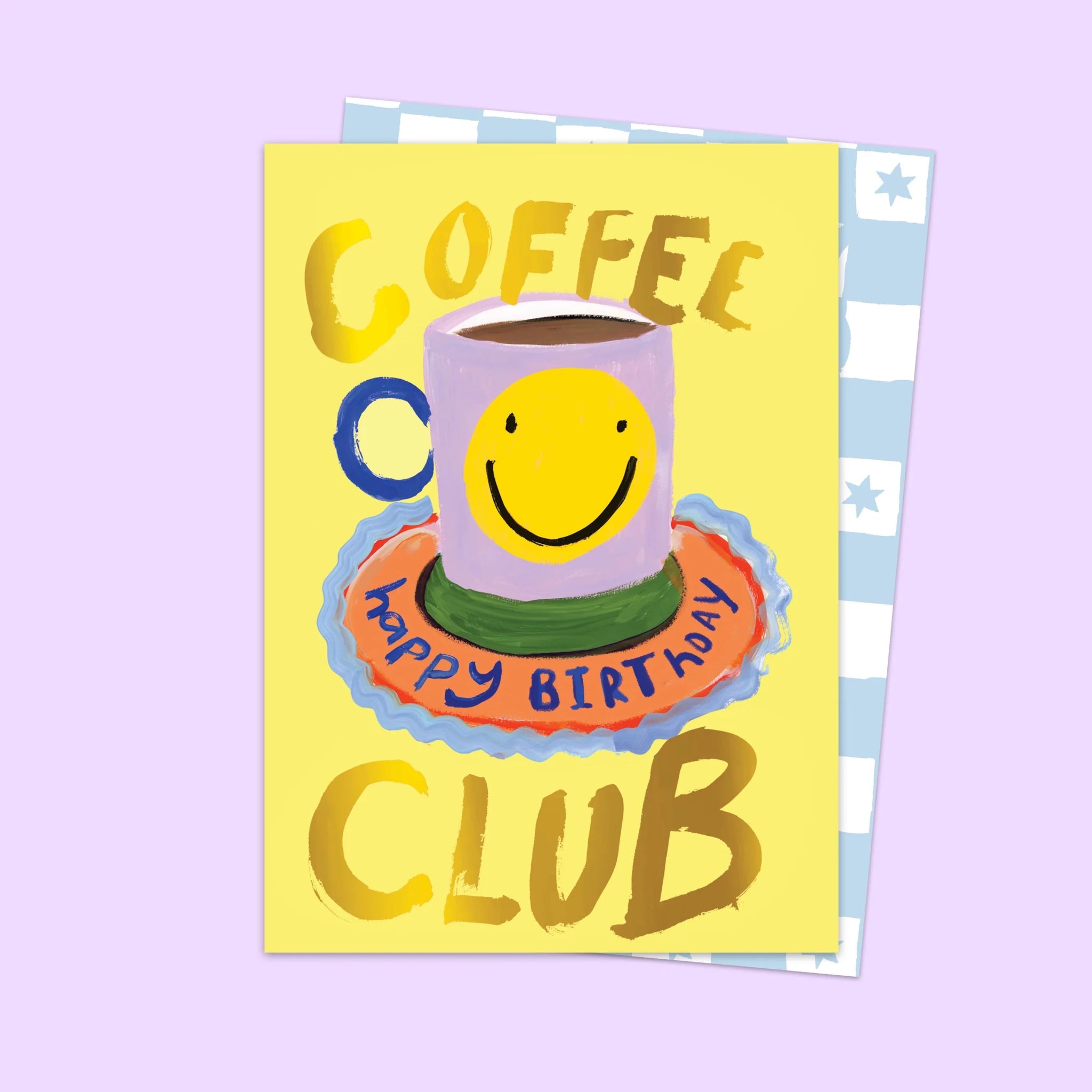 HAPPY BIRTHDAY COFFEE CLUB | CARD BY ELEANOR BOWMER - OTHERLETTERS