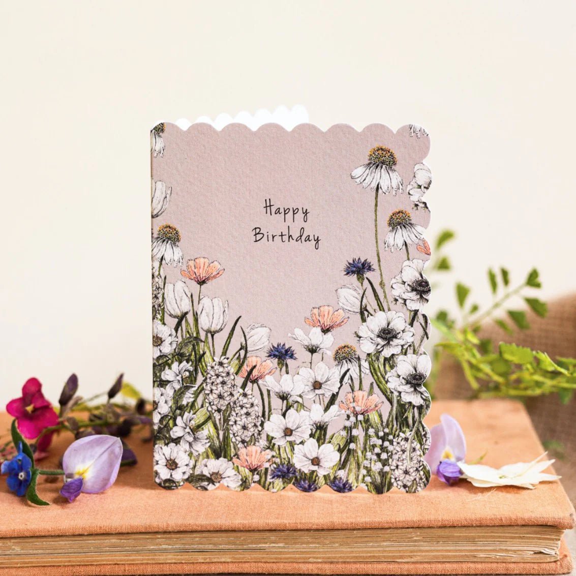 HAPPY BIRTHDAY (FLORAL) | CARD BY TOASTED CRUMPET - OTHERLETTERS