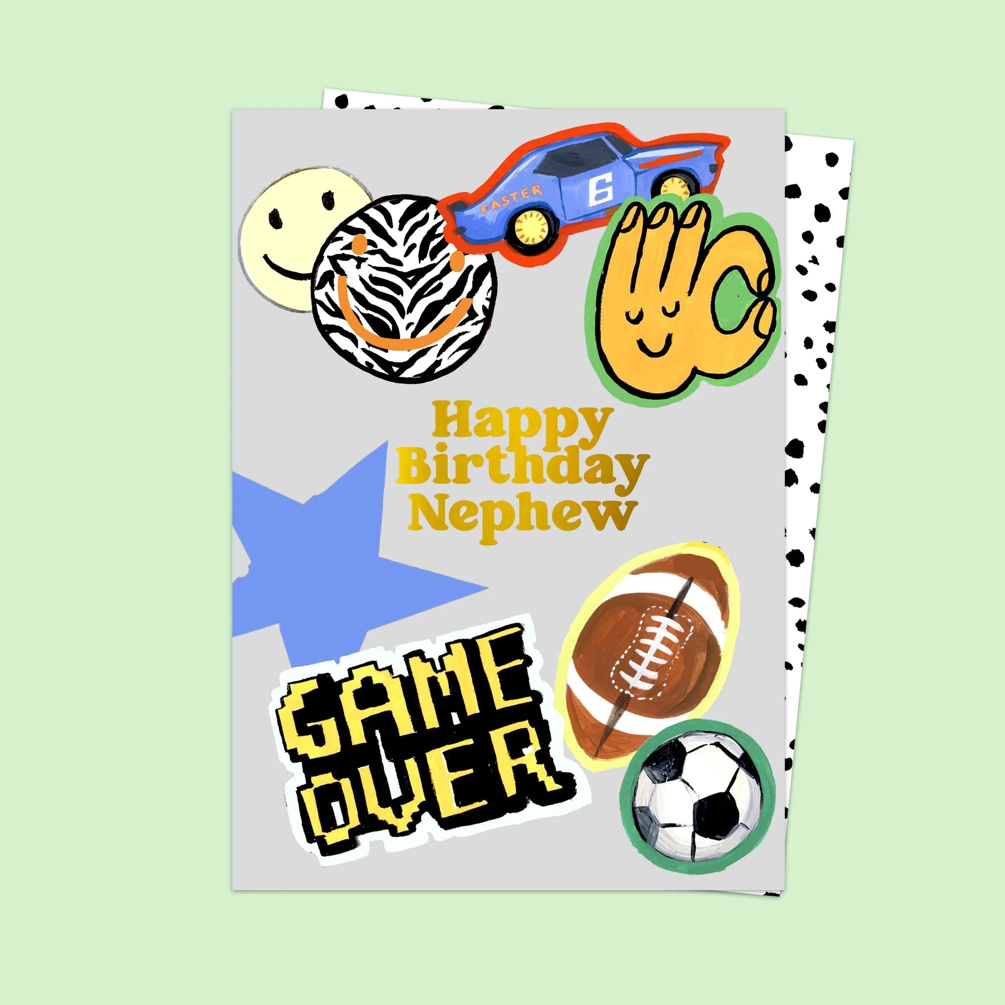 HAPPY BIRTHDAY NEPHEW | CARD BY ELEANOR BOWMER - OTHERLETTERS