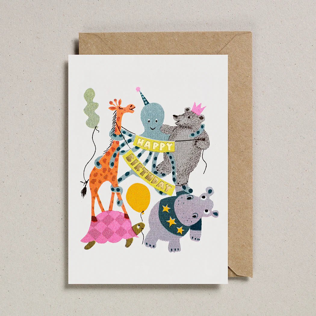 HAPPY BIRTHDAY PETS | CARD BY PETRA BOASE - OTHERLETTERS