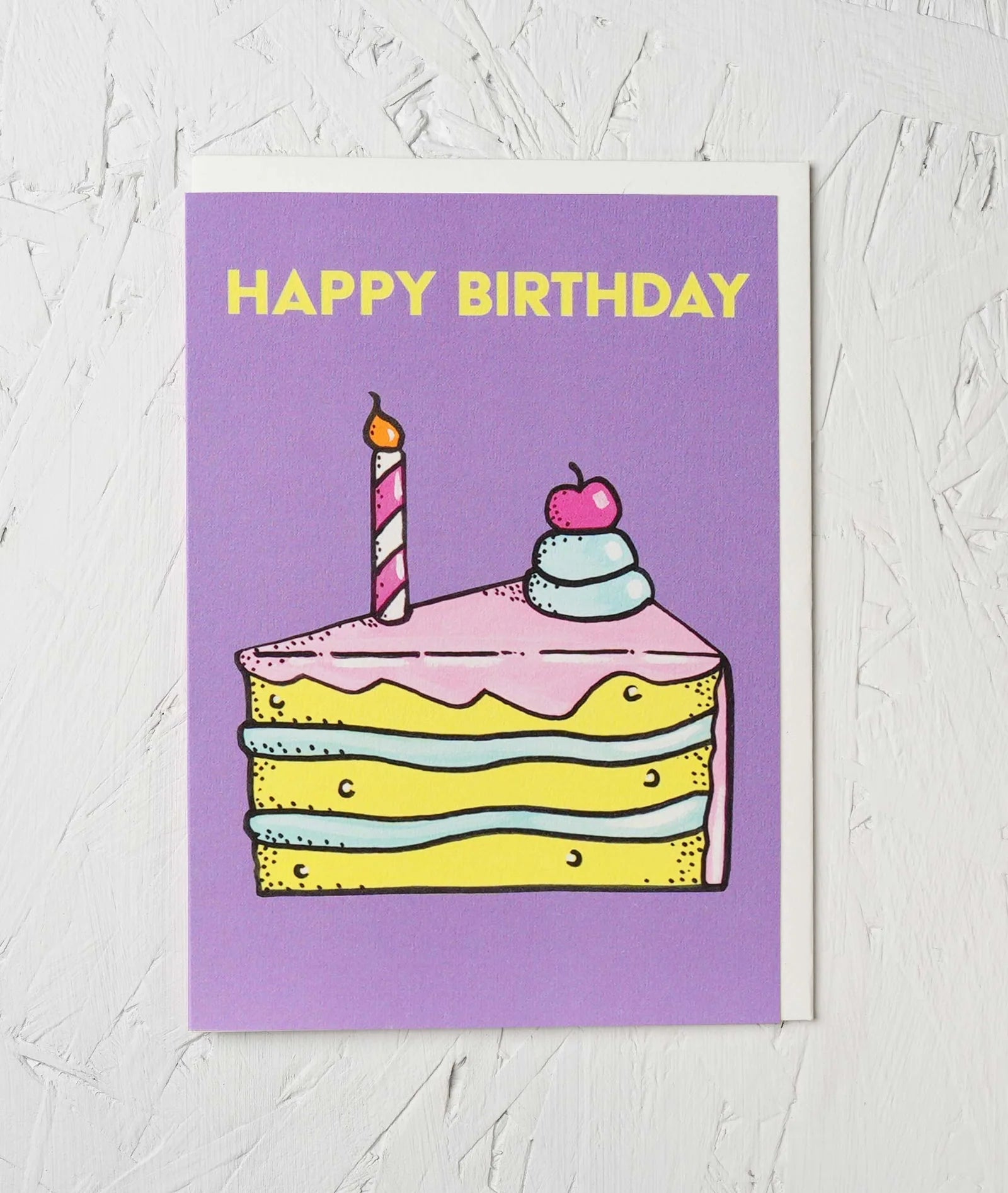 HAPPY BIRTHDAY POP BIRTHDAY CAKE | CARD BY STENGUN - OTHERLETTERS