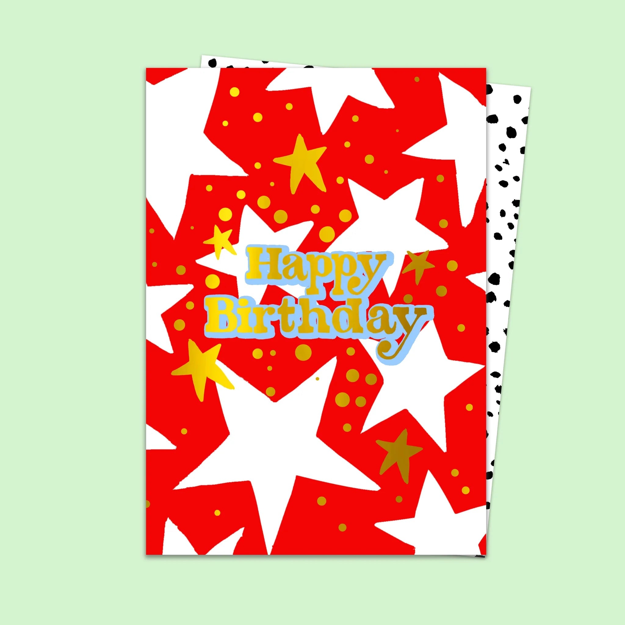 HAPPY BIRTHDAY STARS | CARD BY ELEANOR BOWMER - OTHERLETTERS