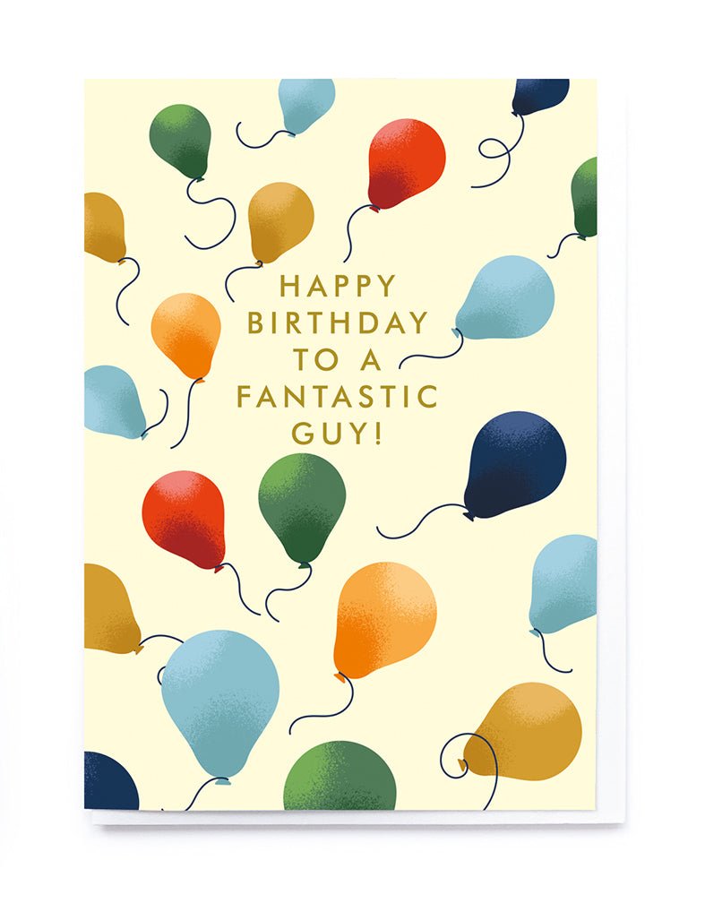 HAPPY BIRTHDAY TO A FANTASTIC GUY! | CARD BY NOI - OTHERLETTERS