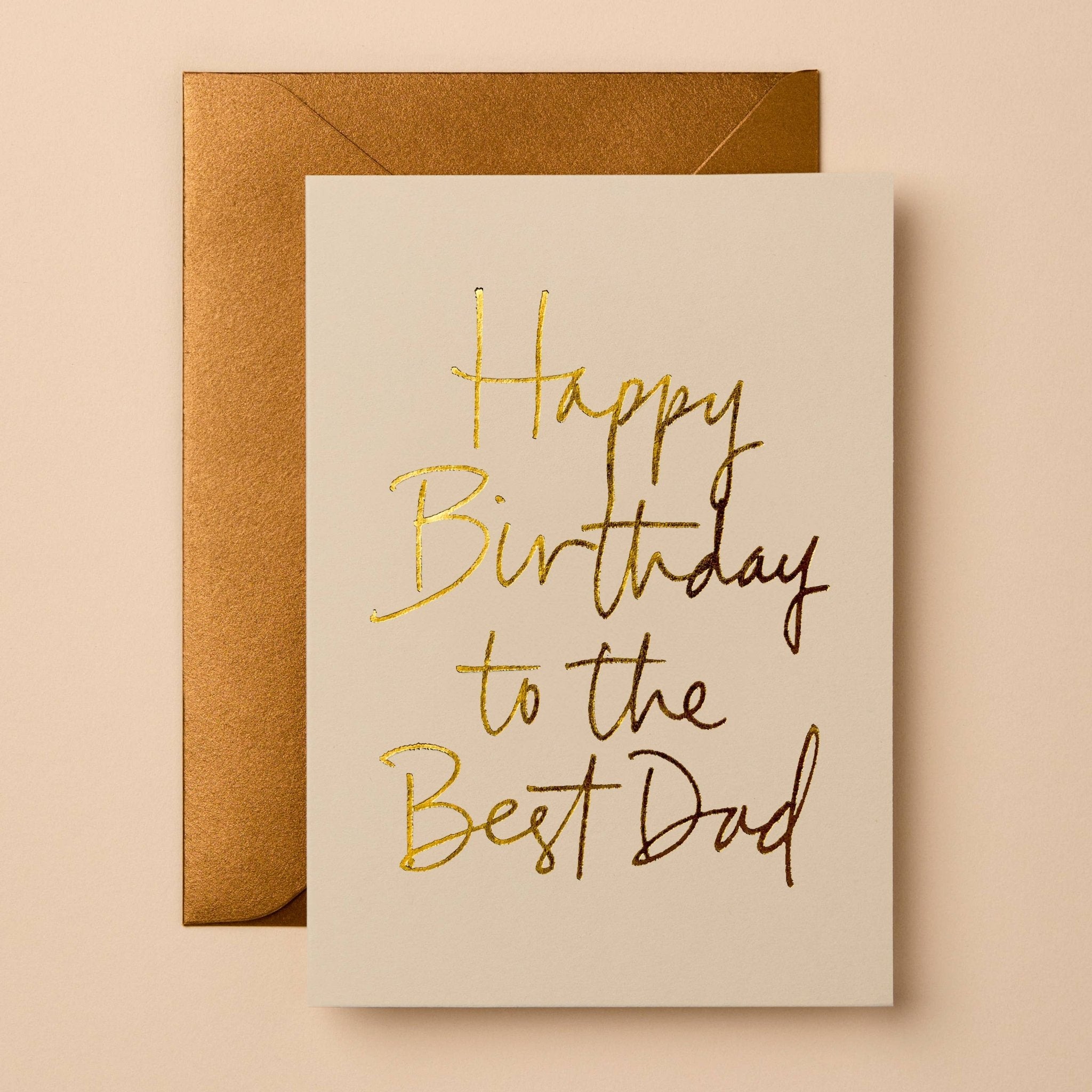 HAPPY BIRTHDAY TO THE BEST DAD | CARD BY GABRIELLE & CEINE - OTHERLETTERS