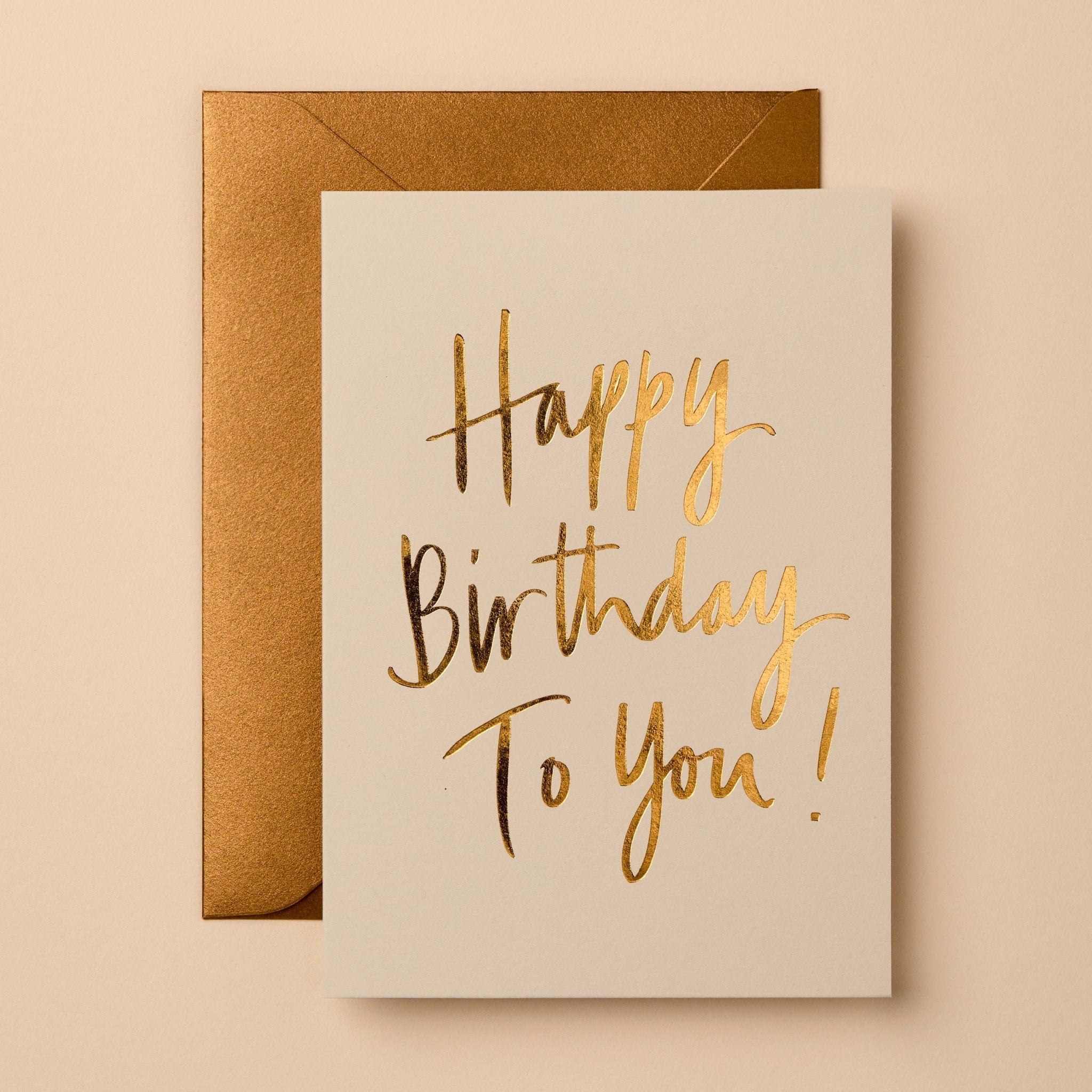 HAPPY BIRTHDAY TO YOU | CARD BY GABRIELLE & CELINE - OTHERLETTERS