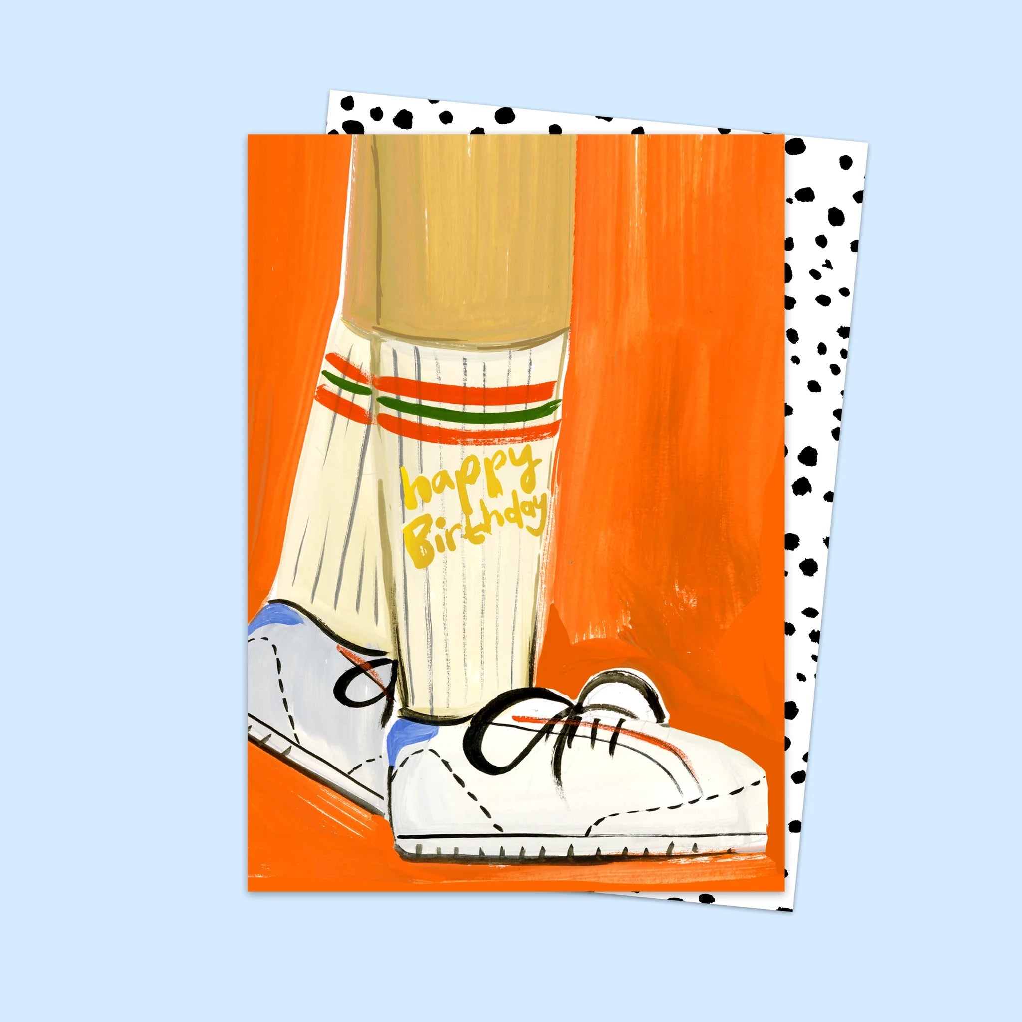 HAPPY BIRTHDAY TRAINERS| CARD BY ELEANOR BOWMER - OTHERLETTERS