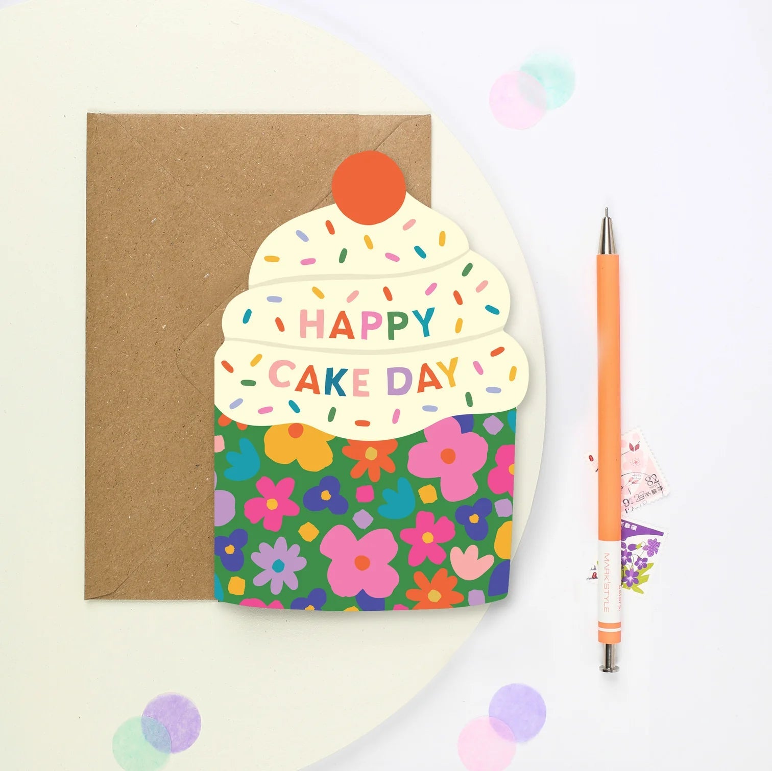 HAPPY CAKE DAY | CARD BY MIFKINS - OTHERLETTERS