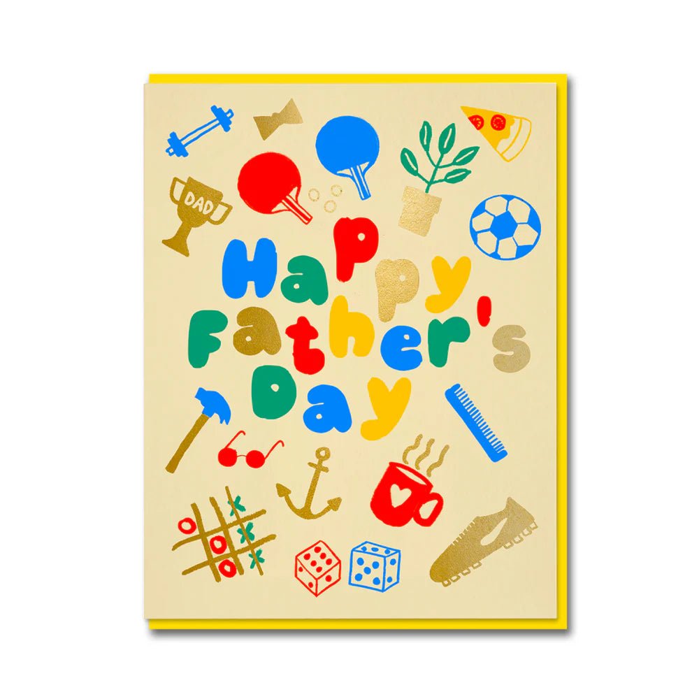 HAPPY FATHER'S DAY BITS | CARD BY 1973 - OTHERLETTERS