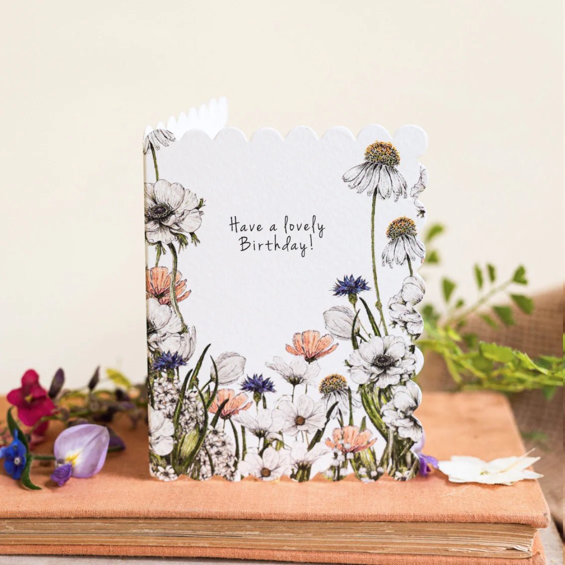 HAVE A LOVELY BIRTHDAY (FLORAL) | CARD BY TOASTED CRUMPET - OTHERLETTERS