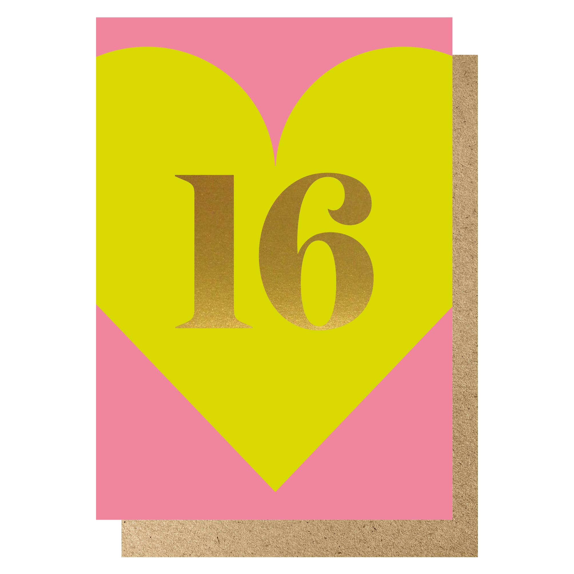 HEART AGE 16 | CARD BY LUCKY INK - OTHERLETTERS