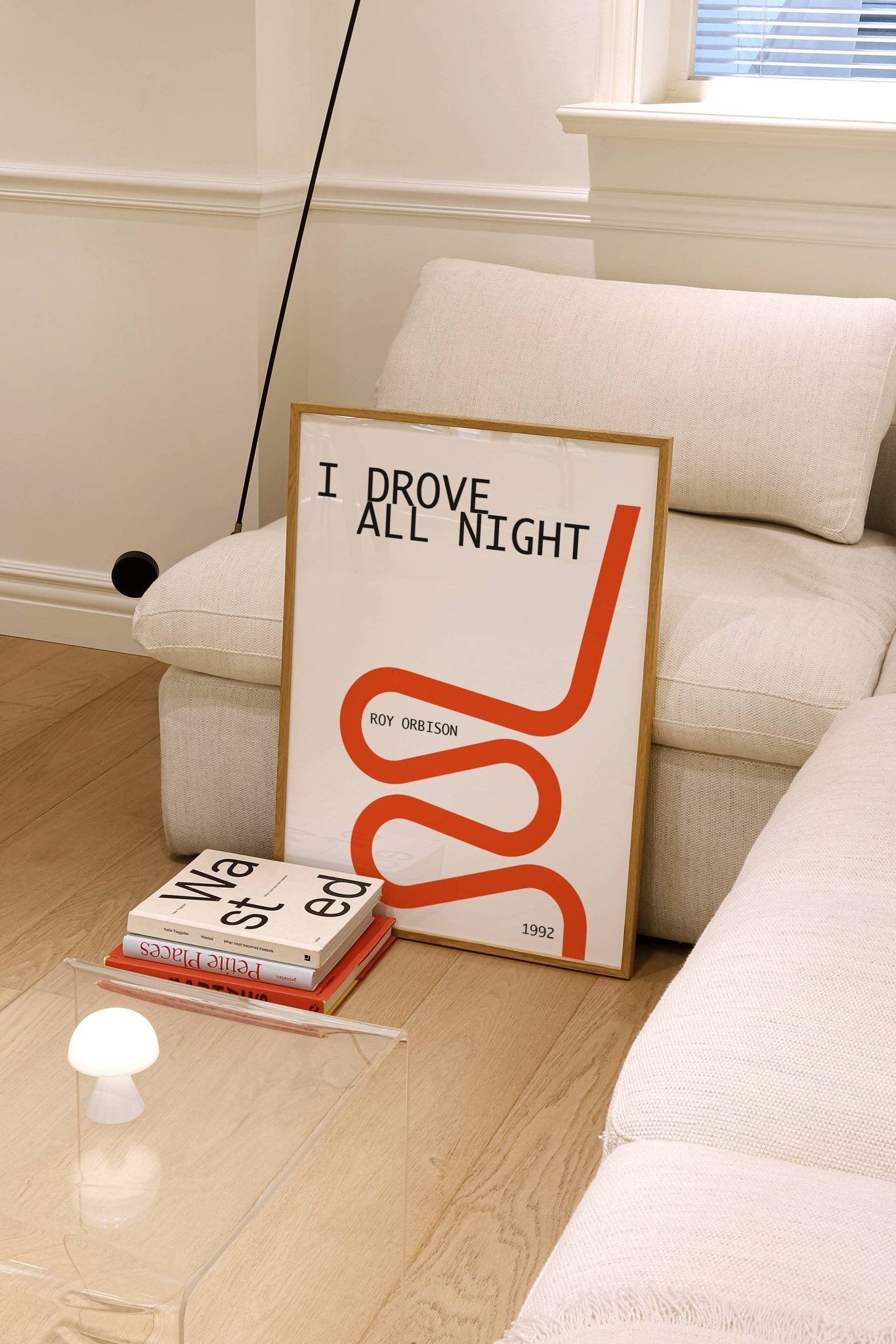 I DROVE ALL NIGHT ROY ORBISON A4 PRINT | FANCLUB PRINTS - OTHERLETTERS